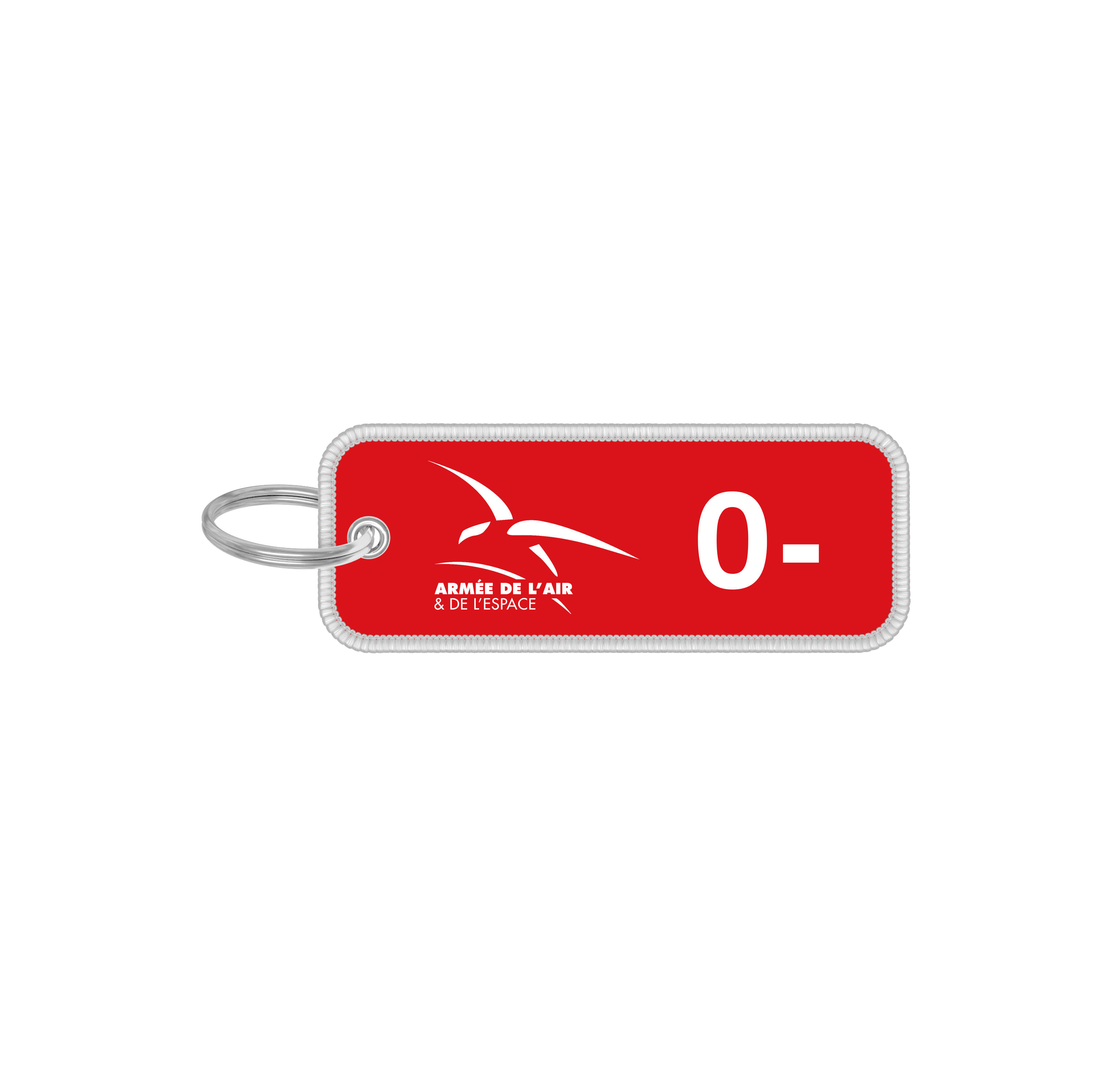 Flame key ring - AAE Air & Space Force - Blood group - O-