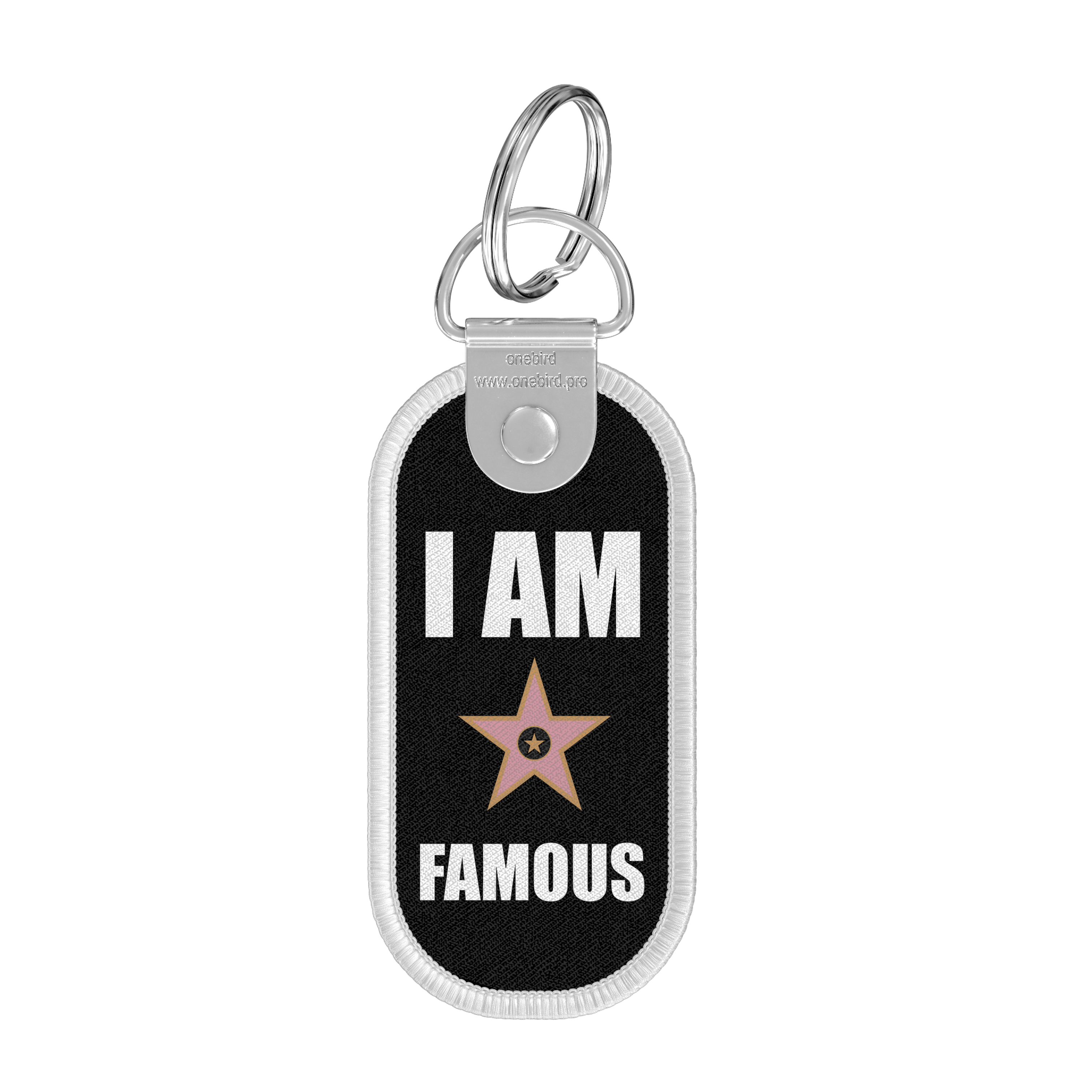 Flame key ring - I am famous