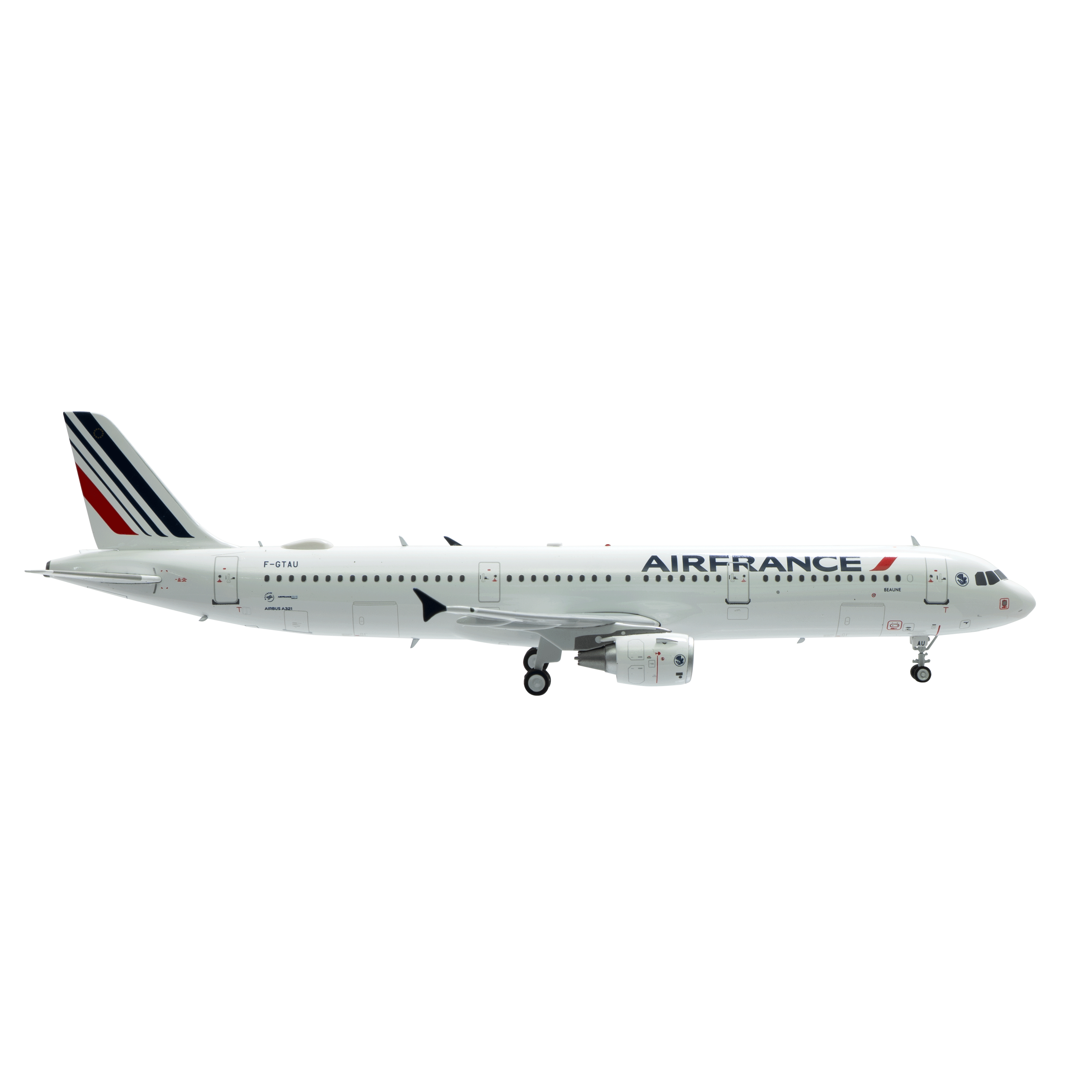 Maquette A321 Air France F-GTAU, métal 1/200