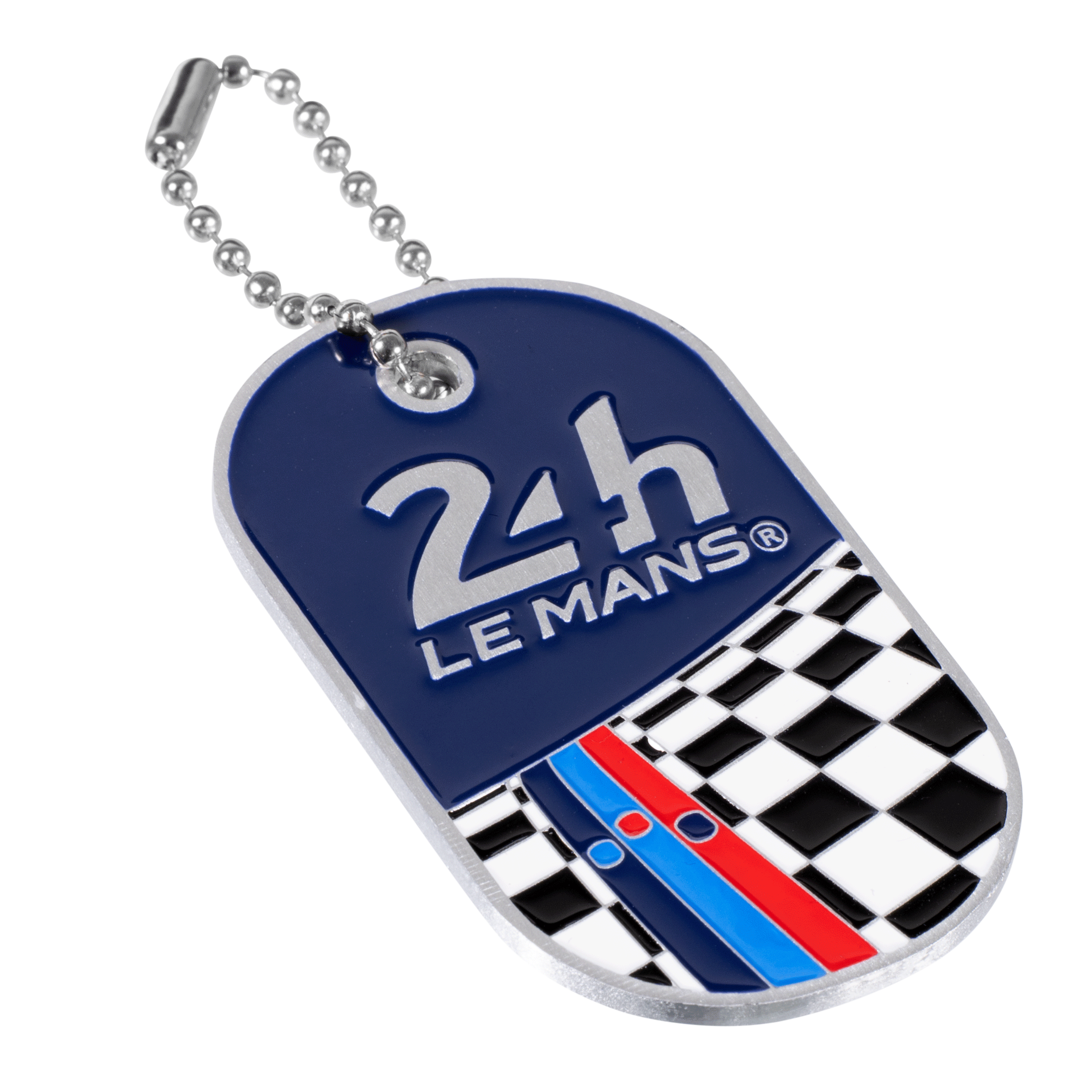 24H Le Mans - Porte-clés DogTag - Collection Damier