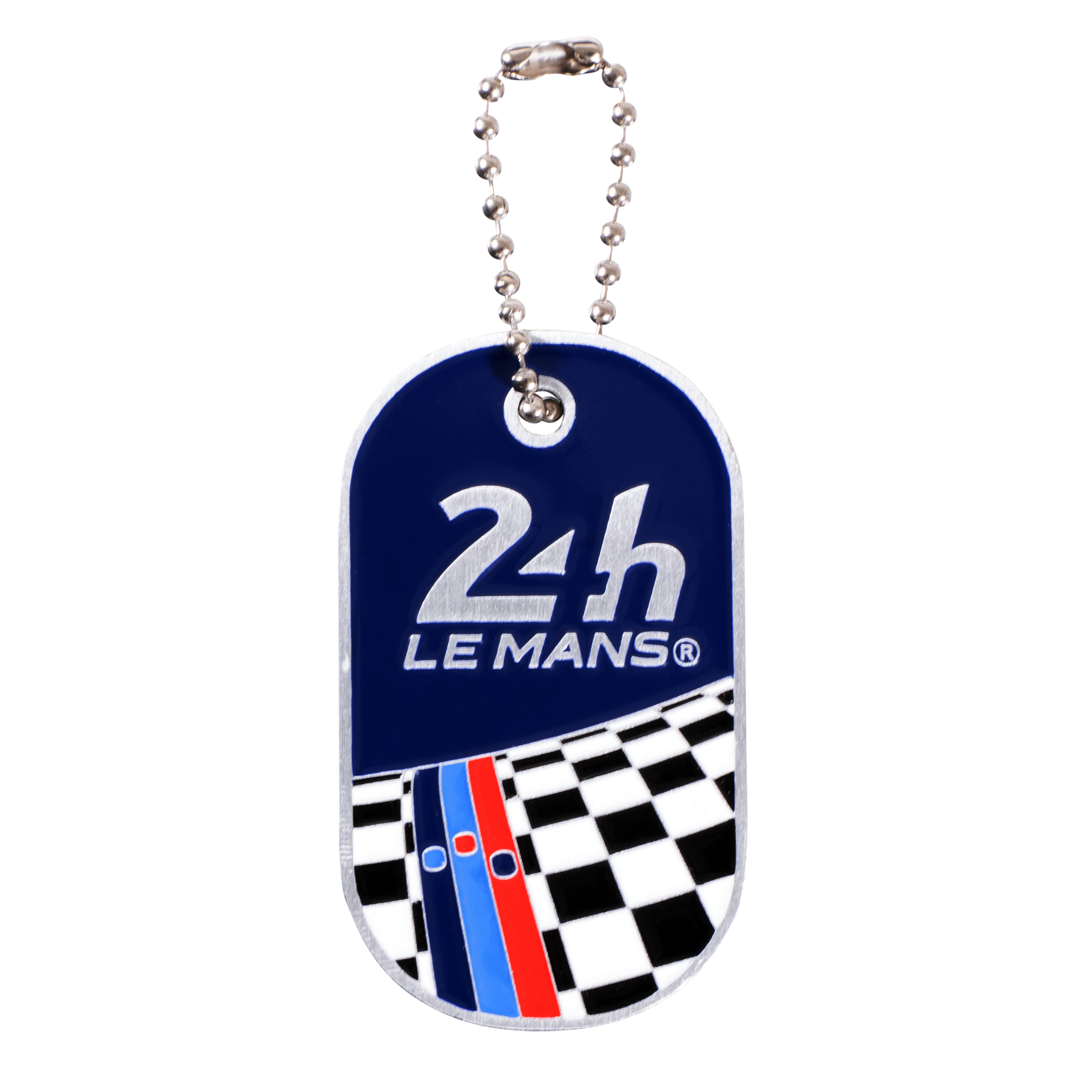 24H Le Mans - Porte-clés DogTag - Collection Damier
