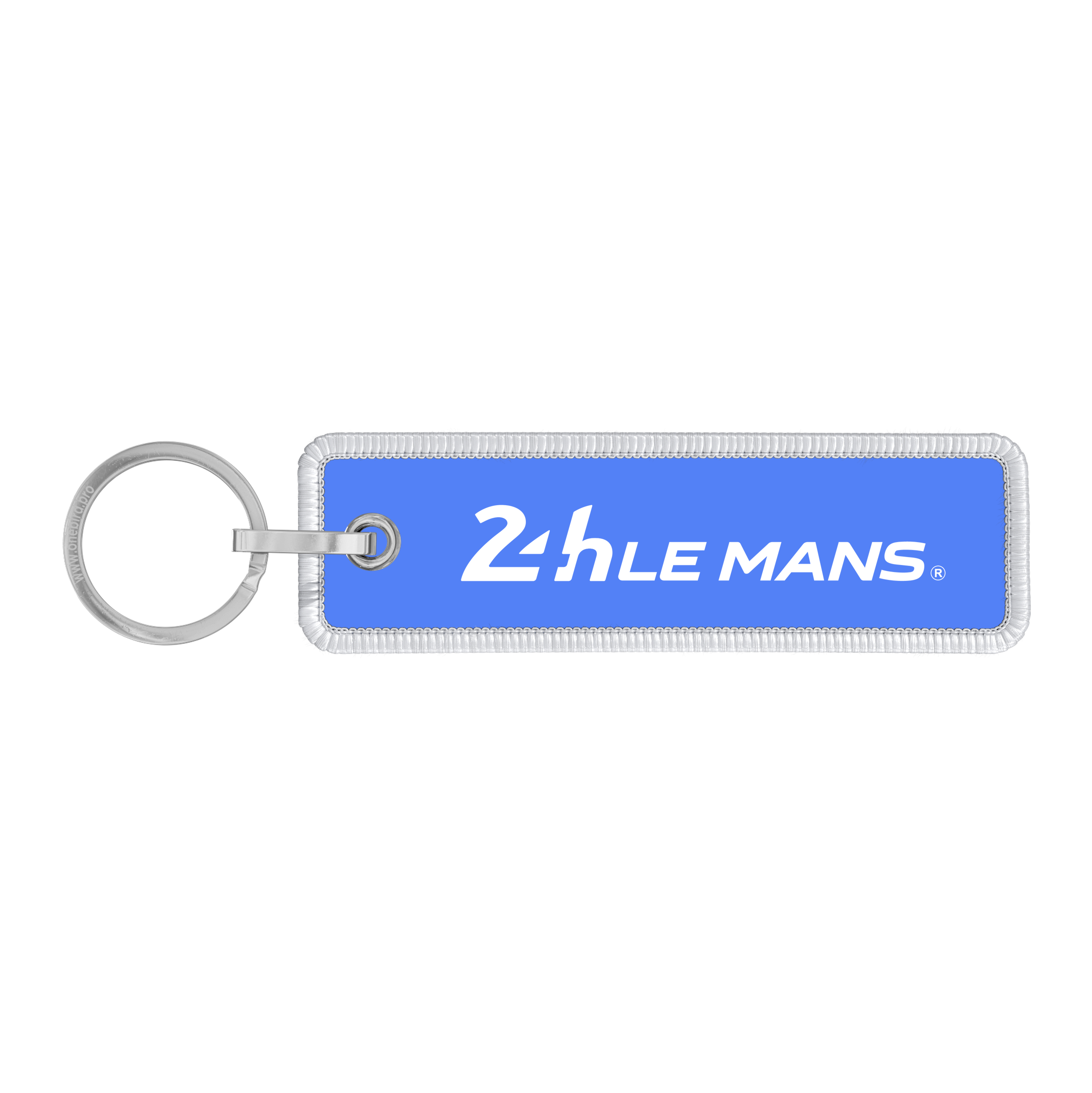 24H Le Mans - Porte clés tissé bleu ciel