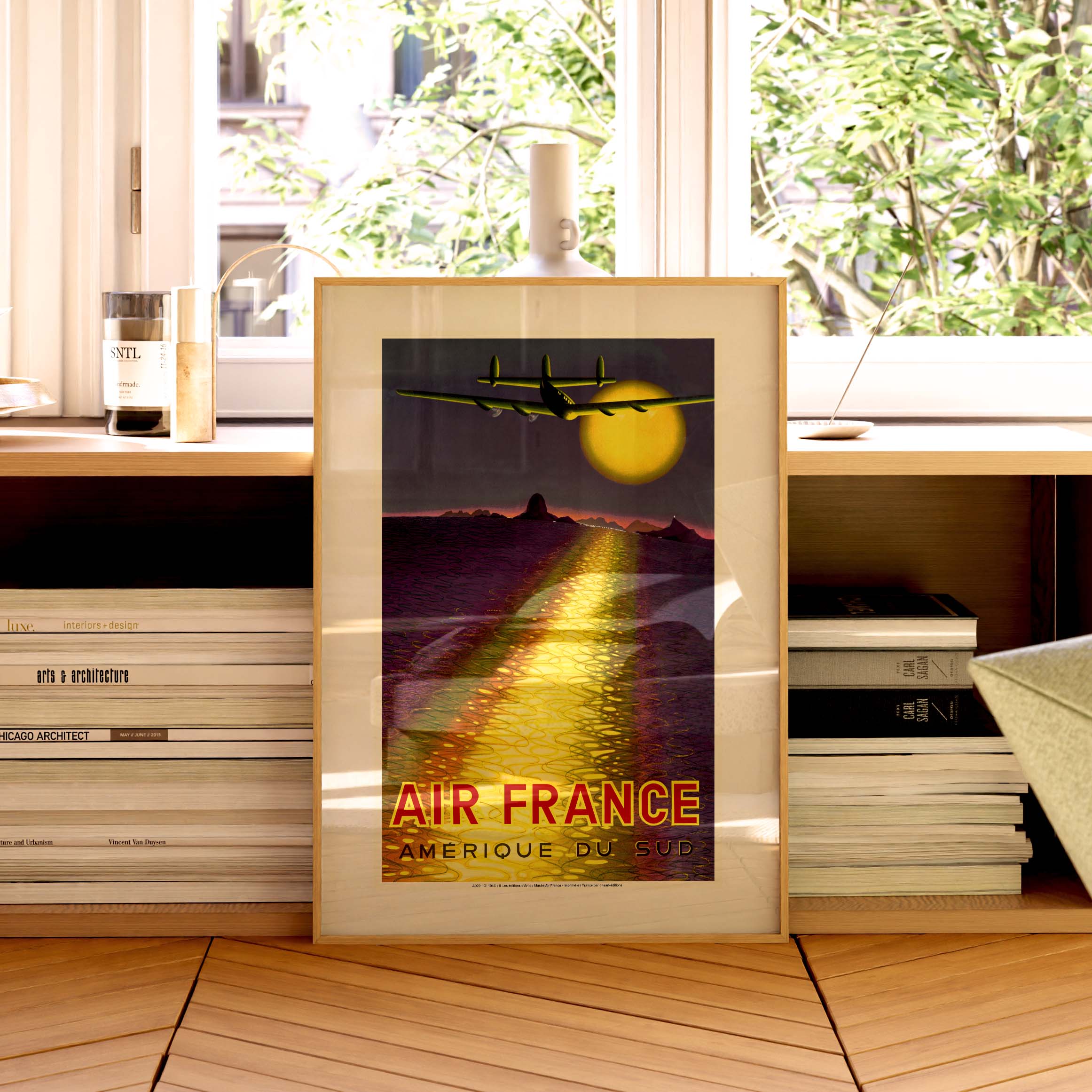 Affiche Air France - Amerique du Sud