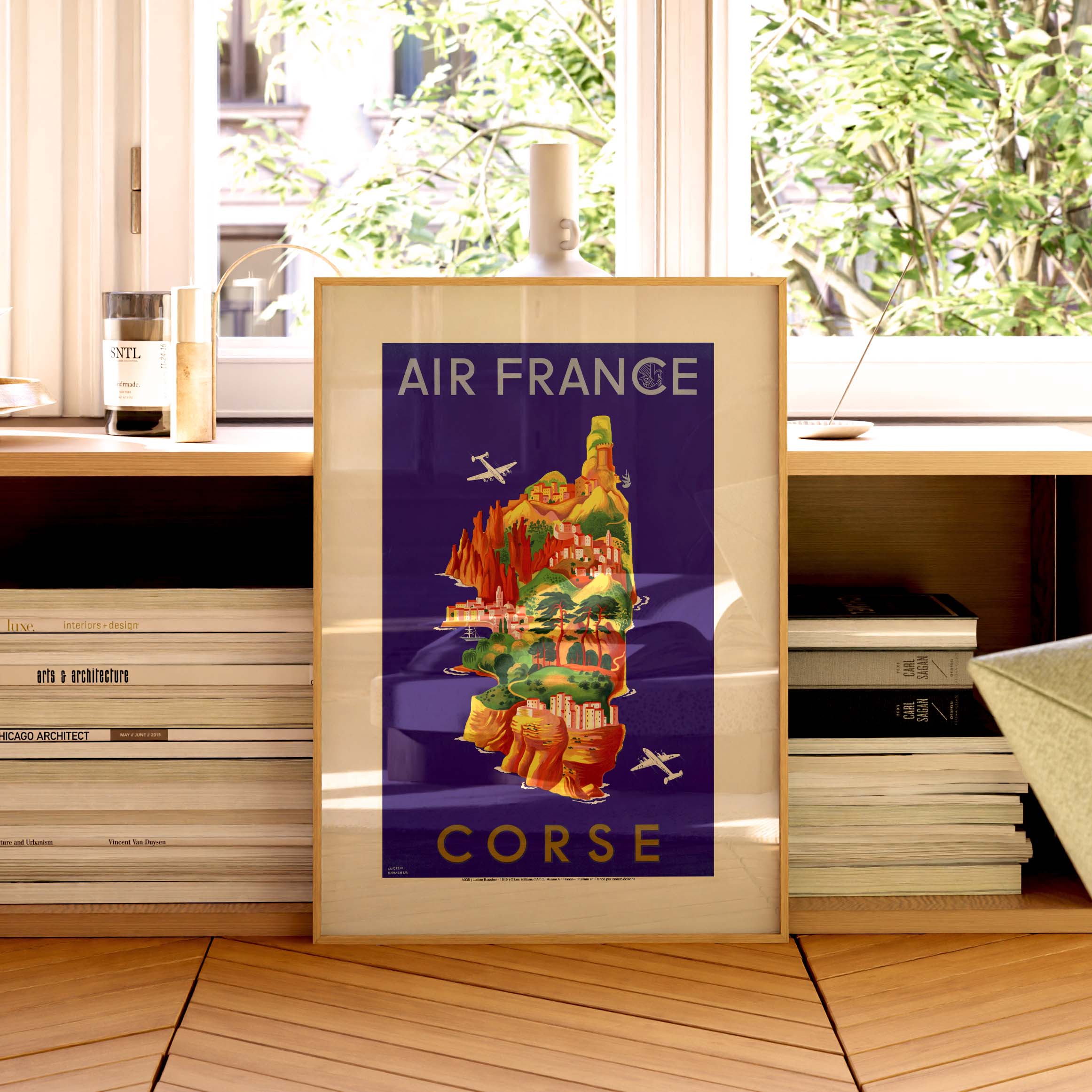 Affiche Air France - Corse