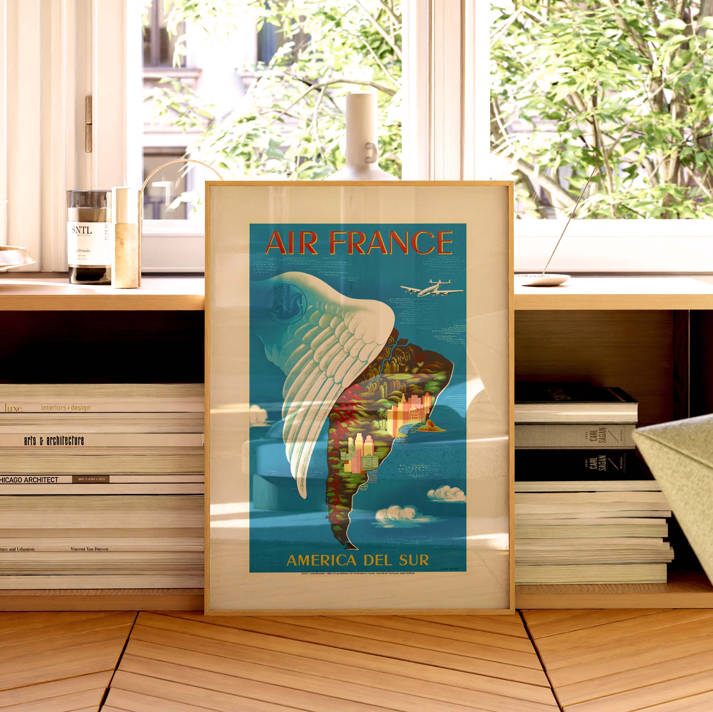 Affiche Air France - America del sur