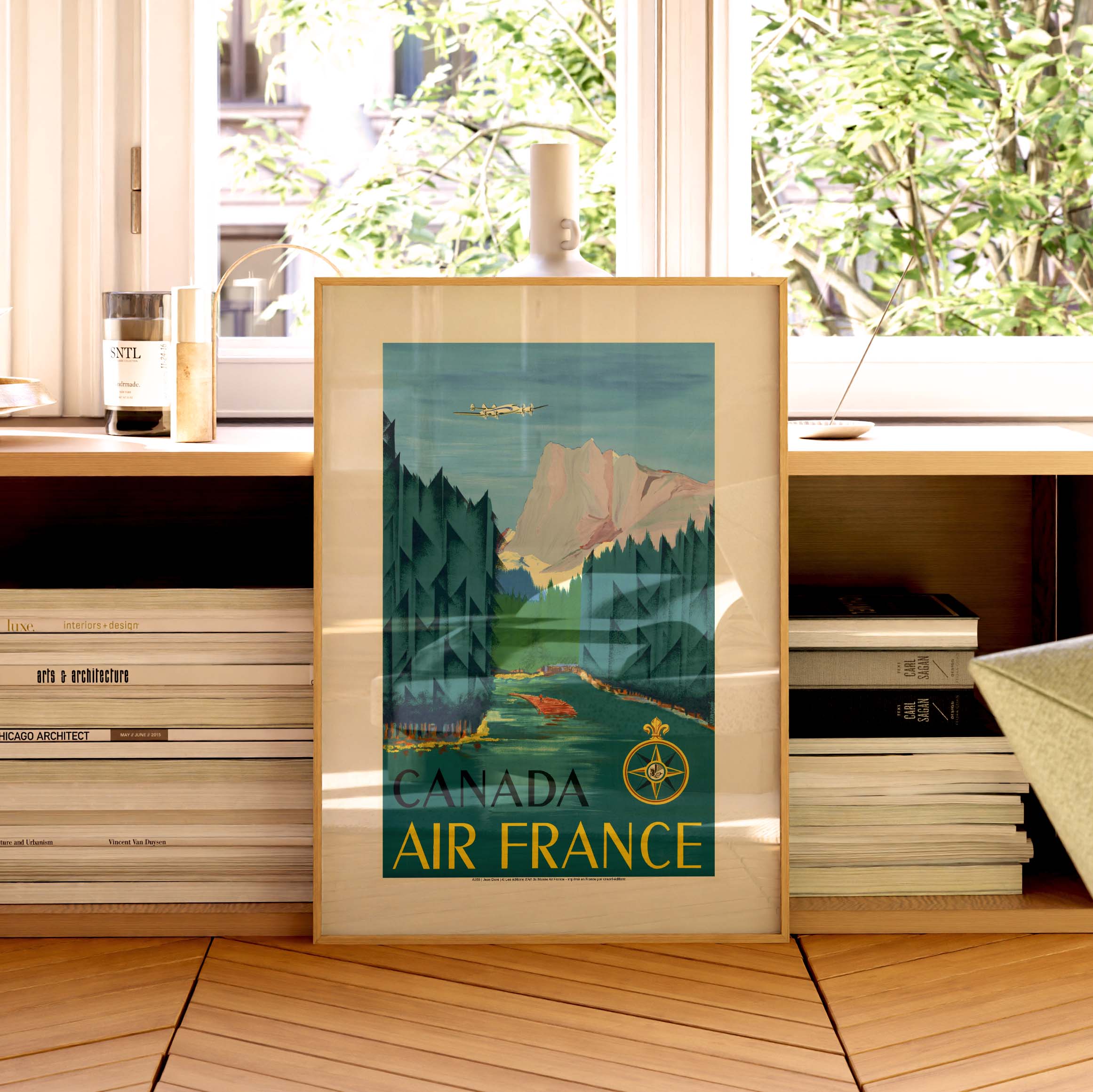 Affiche Air France - Canada