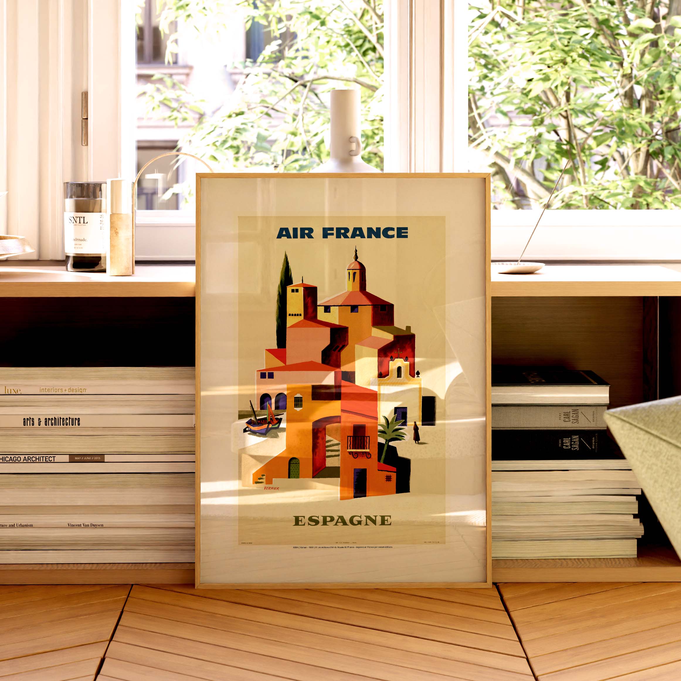 Affiche Air France - Espagne