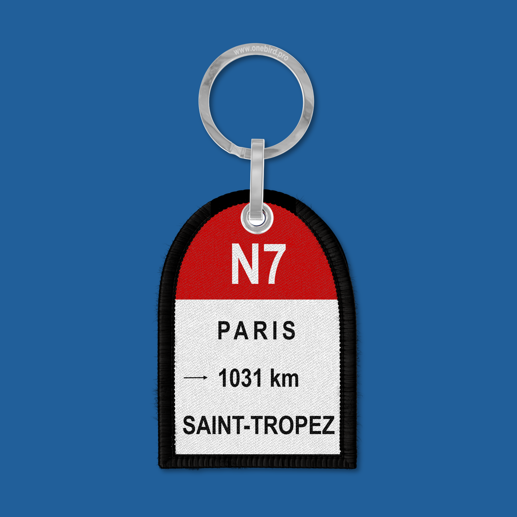 Porte-clés french road signs