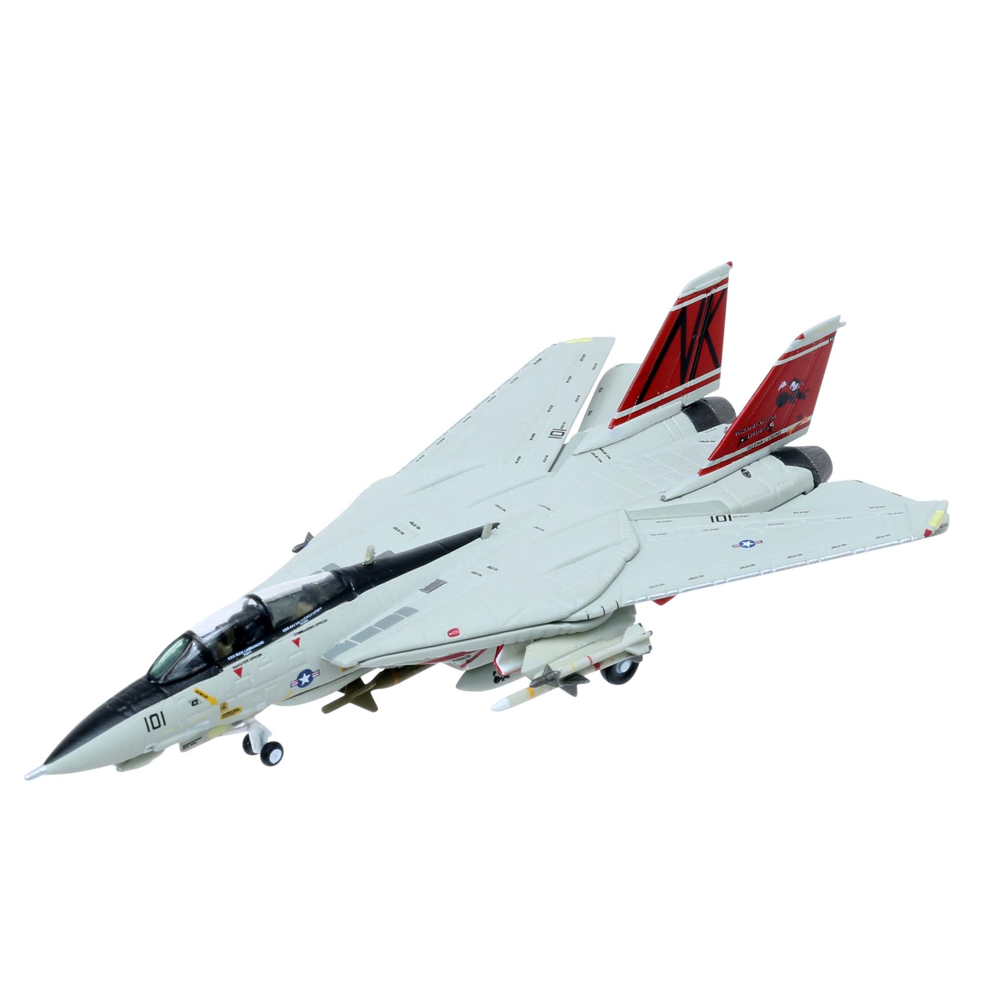 Maquette avion F-14D US Navy VF-31 Tomcatters - CVW-14 CVN-74 - USS John C. Stennis - métal 1/200e