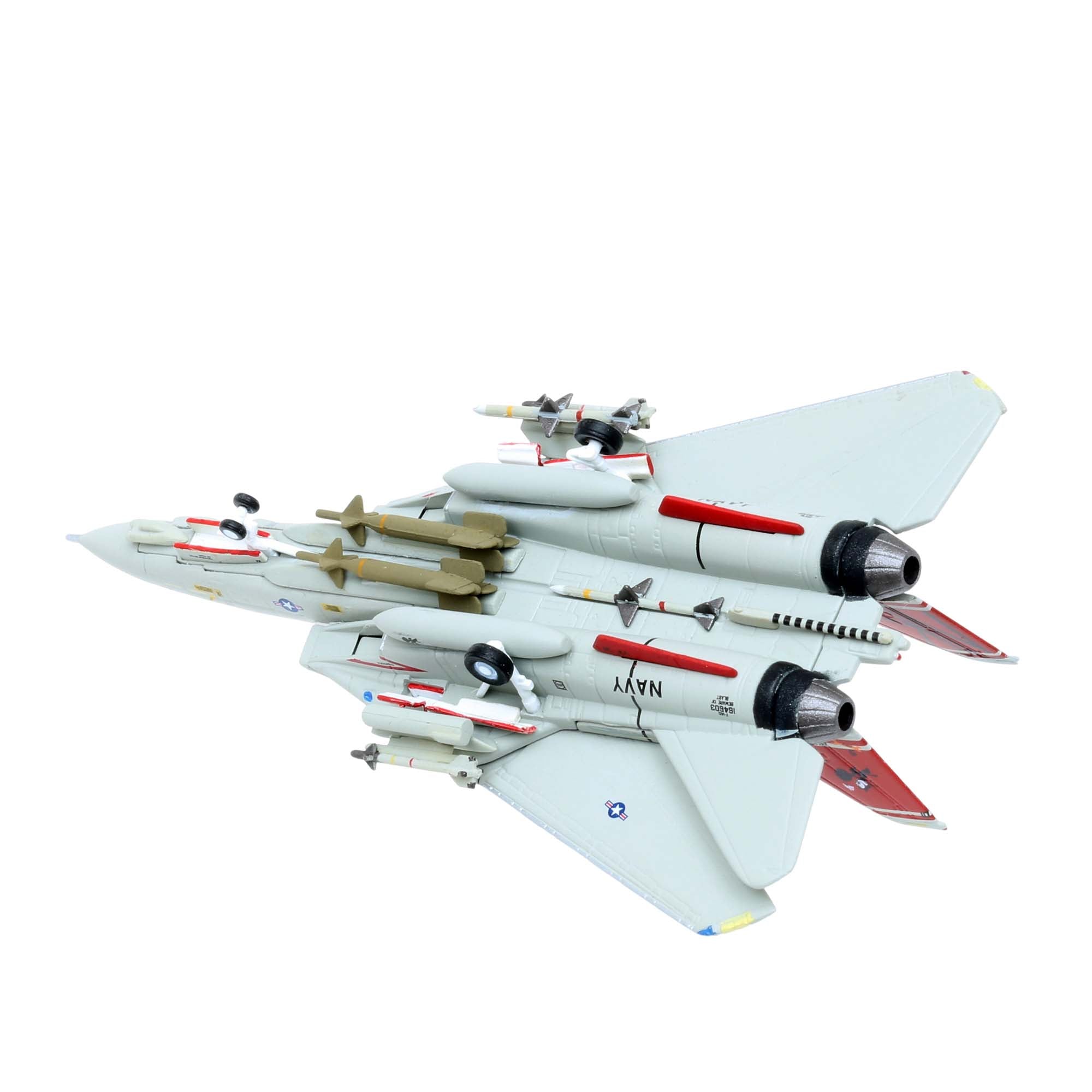 Maquette avion F-14D US Navy VF-31 Tomcatters - CVW-14 CVN-74 - USS John C. Stennis - métal 1/200e
