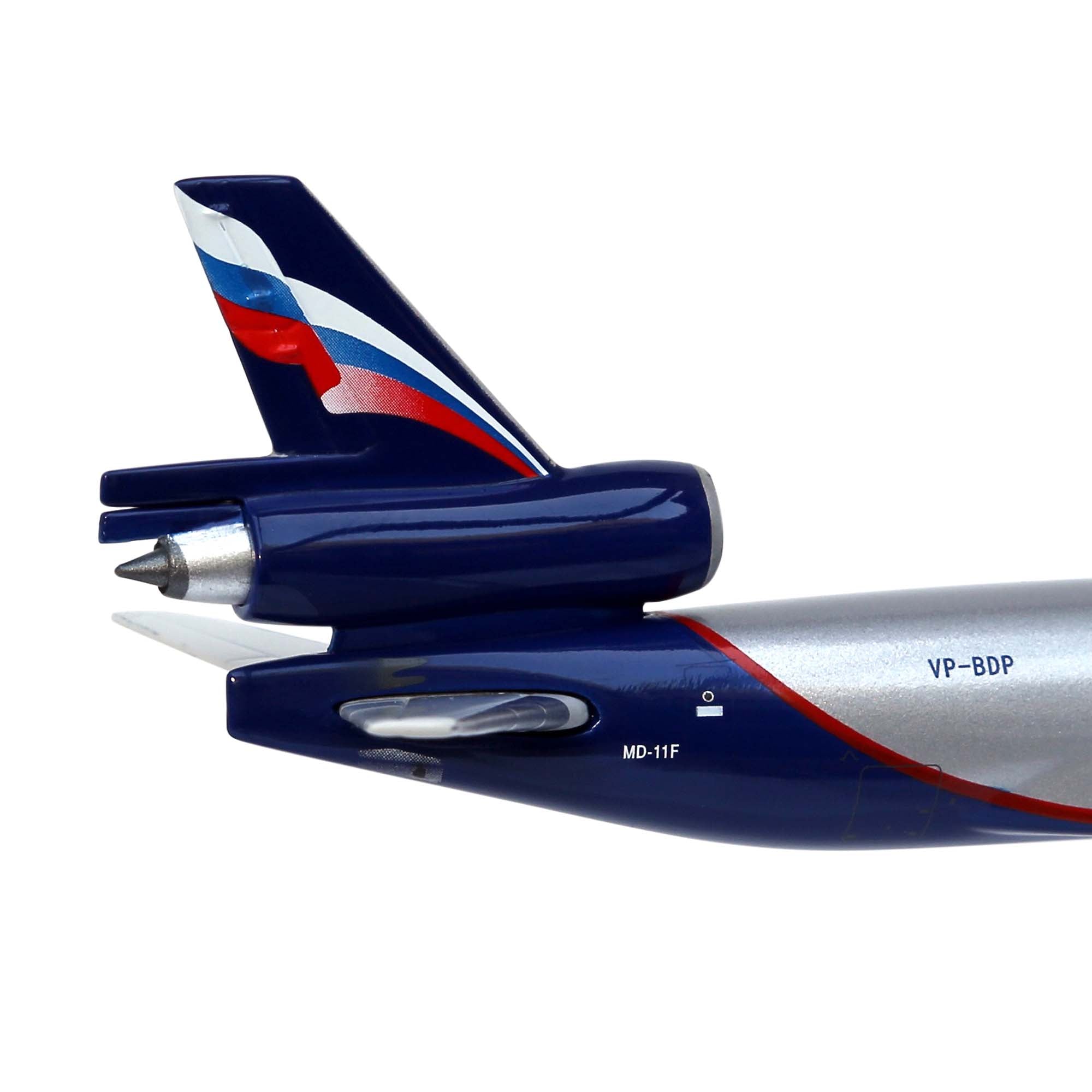 Maquette avion MD-11F Aeroflot Cargo - métal 1/400e