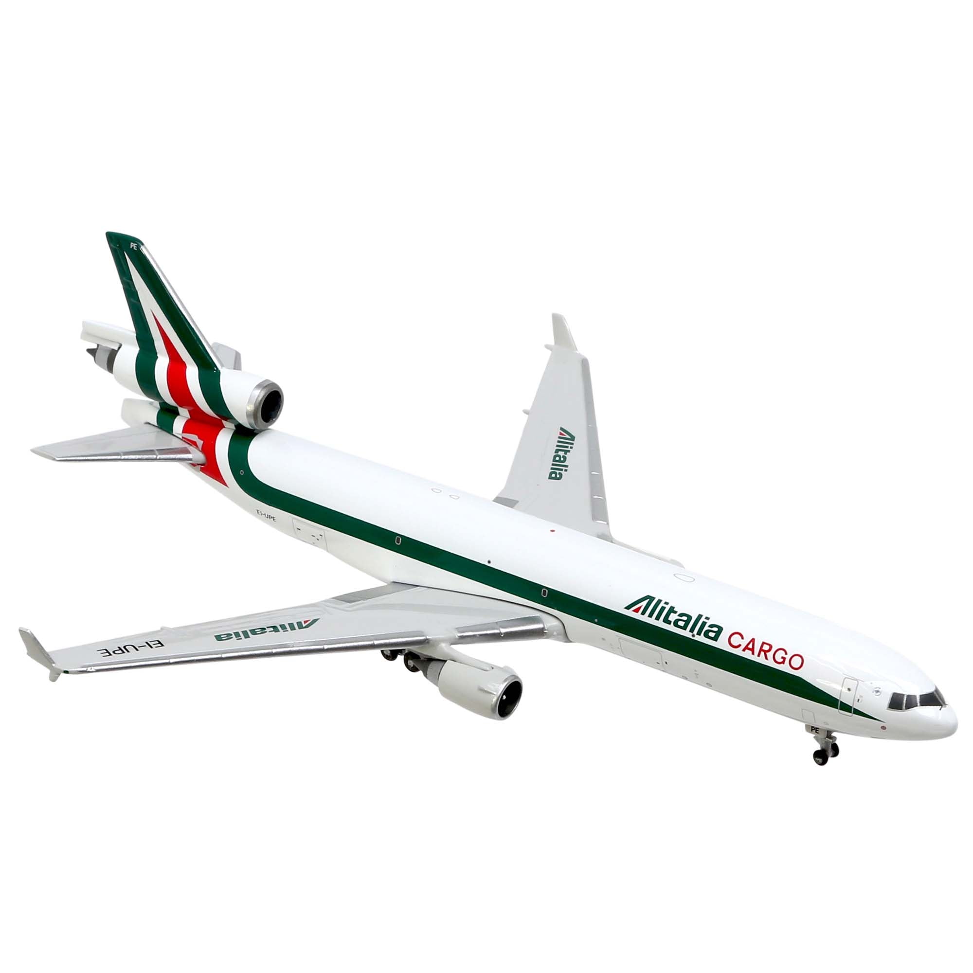 Maquette avion MD-11F Alitalia Cargo - métal 1/400e