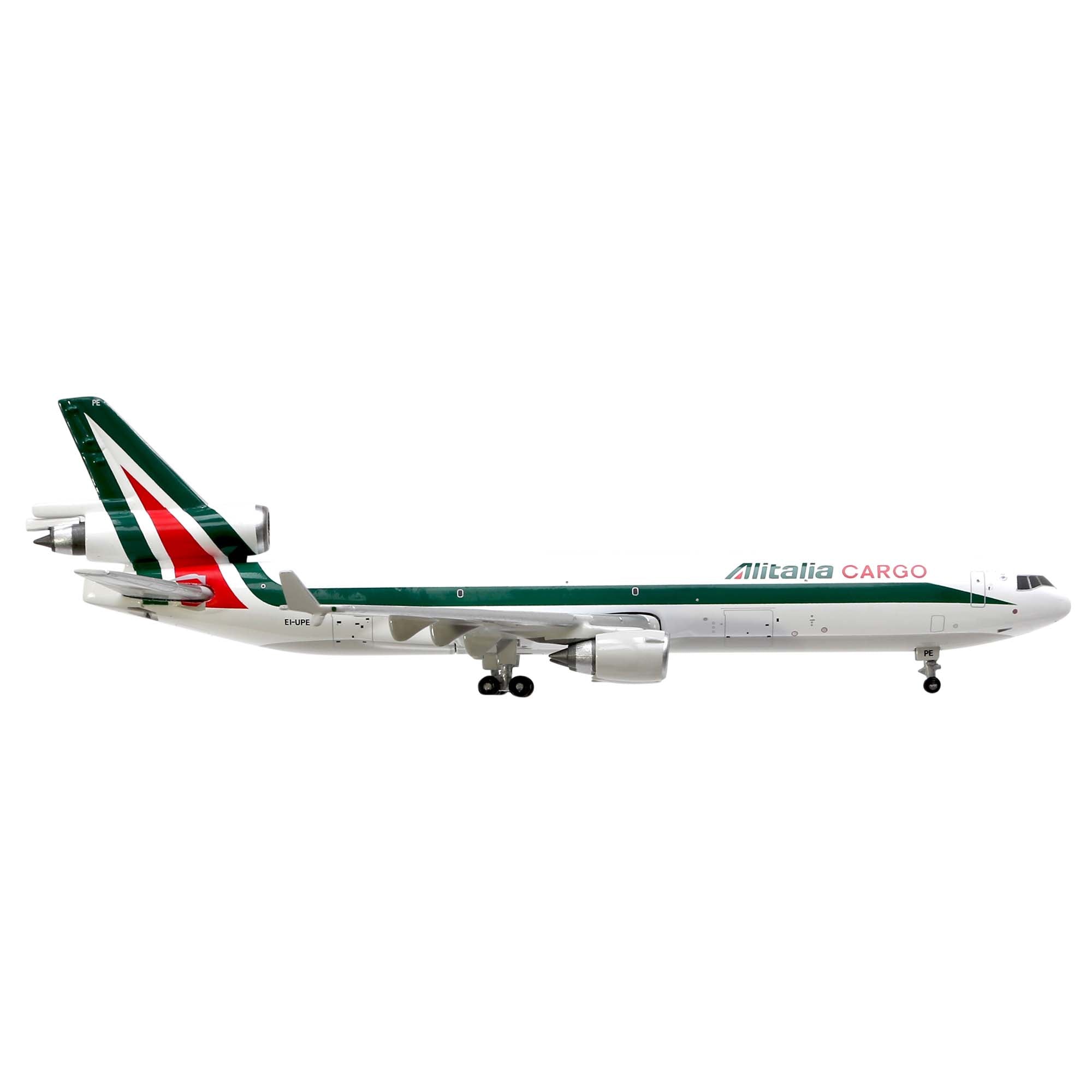 Maquette avion MD-11F Alitalia Cargo - métal 1/400e