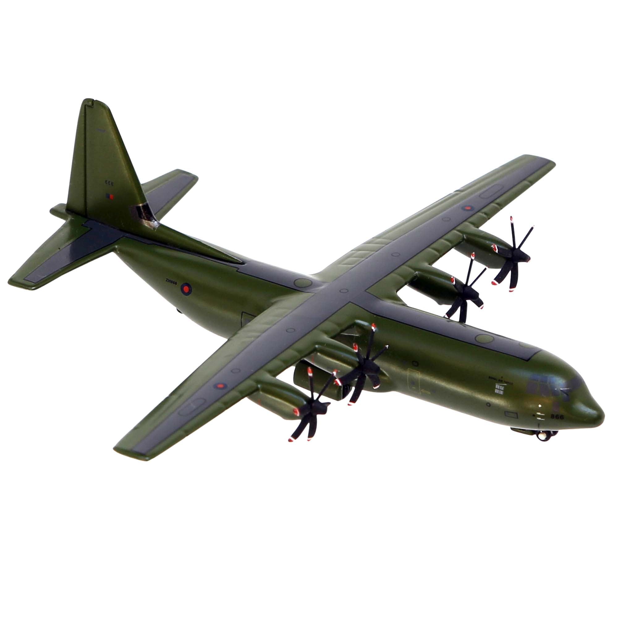 Maquette avion C-130J-30 Royal Air Force - métal 1/400e