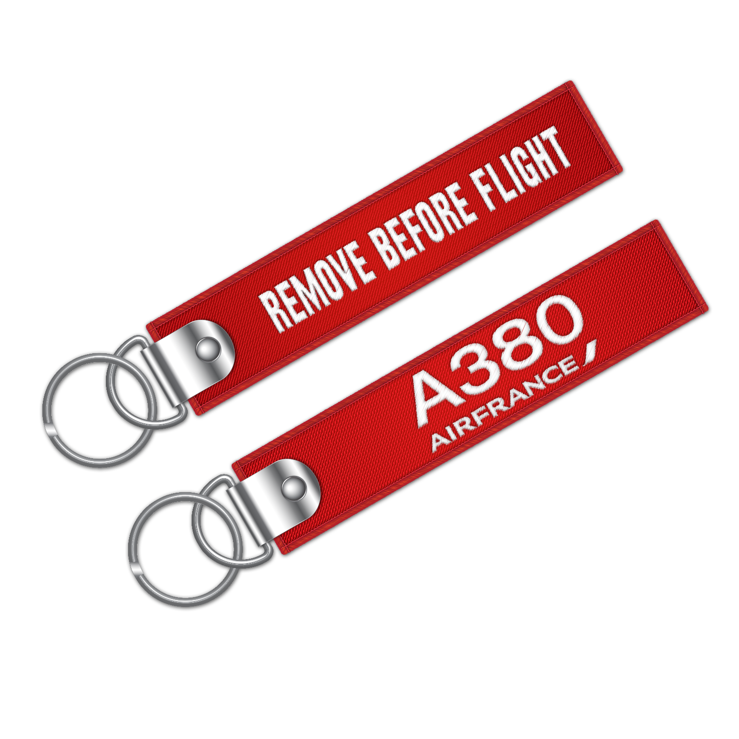 Porte-clés REMOVE BEFORE FLIGHT® Air France A380