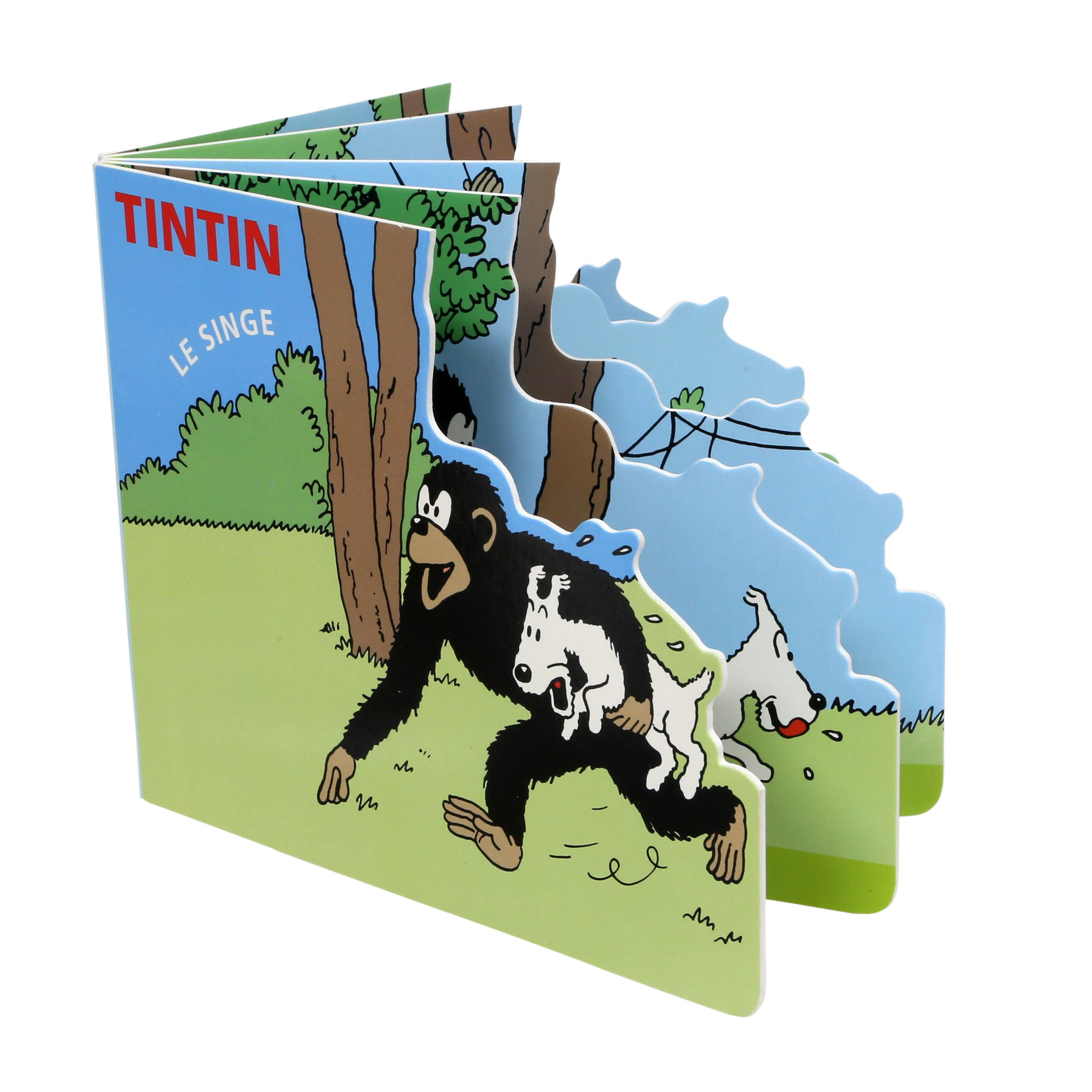 Livre pour enfant Tintin & Le Singe