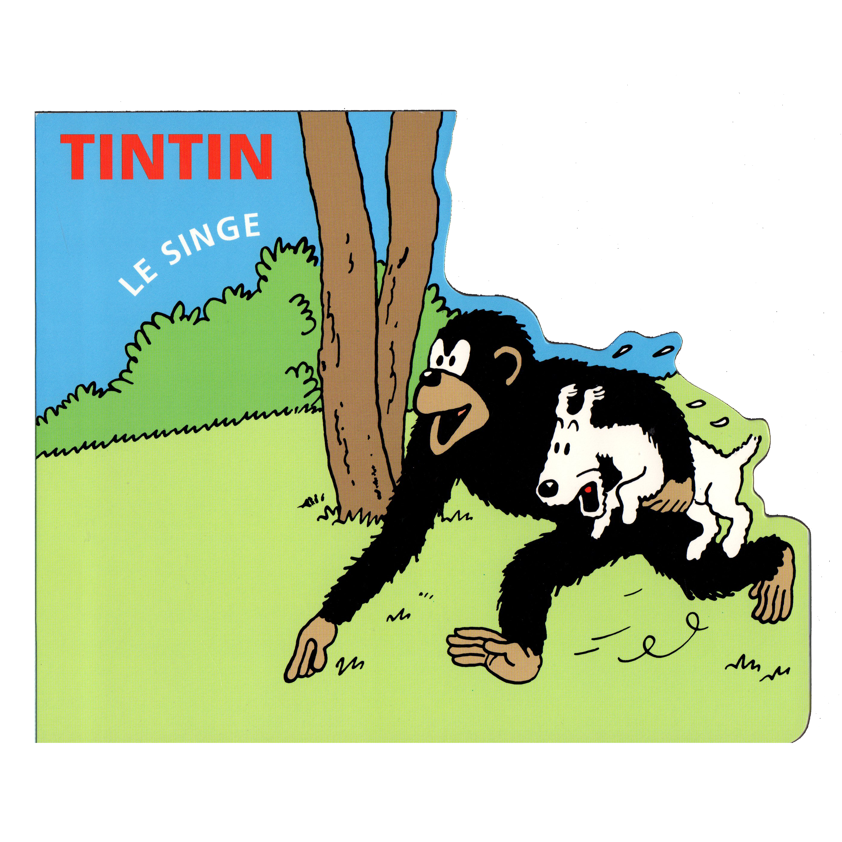 Livre pour enfant Tintin & Le Singe