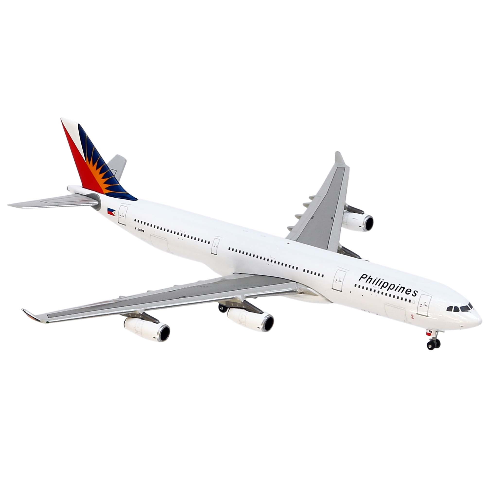 Philippines Airlines A340-300 aircraft model - 1/400 metal