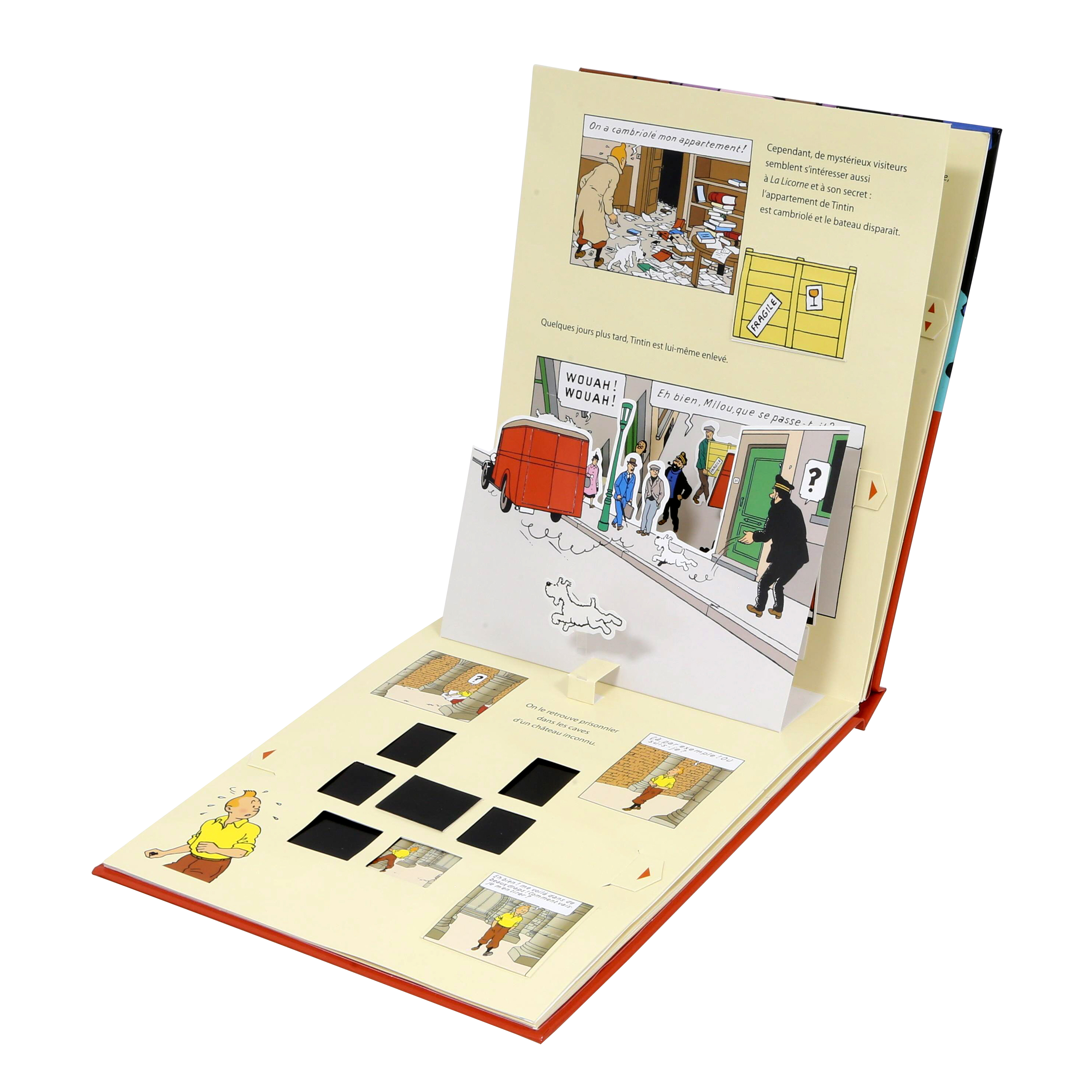 Livre Pop Up Tintin & le Secret de la Licorne