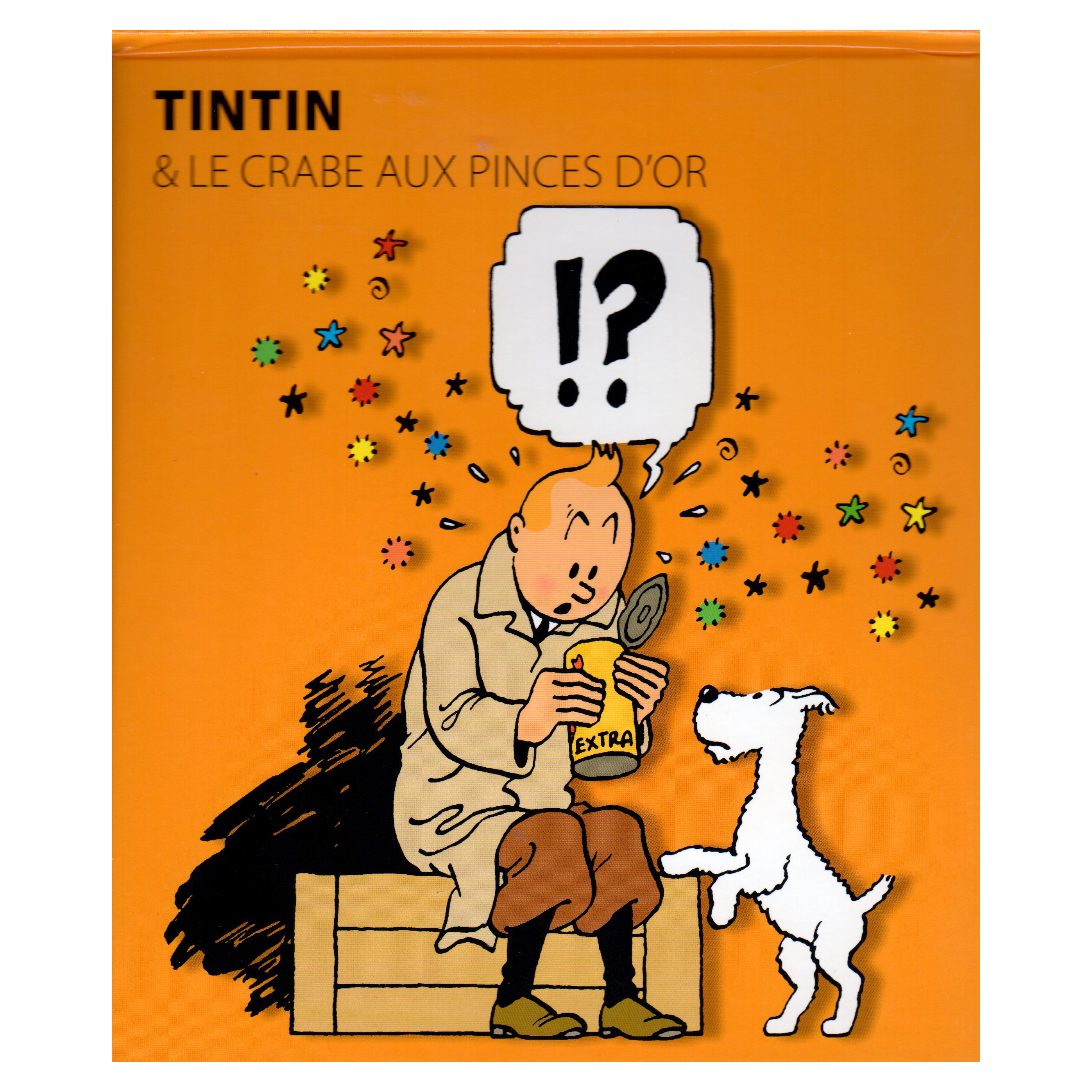 Livre Pop Up Tintin & le Crabe aux Pinces d'Or