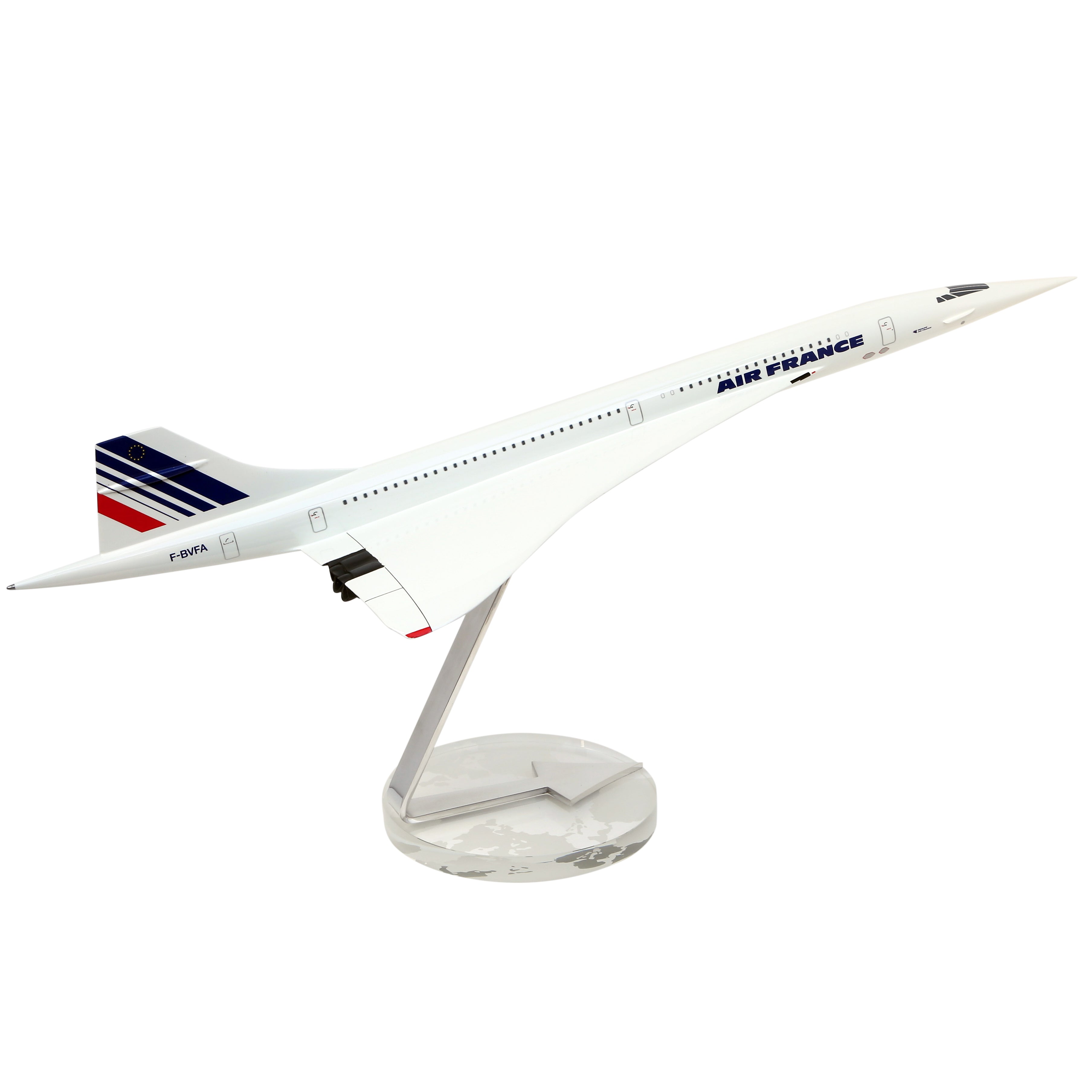 Maquette Sud Aviation Concorde, résine 1/100