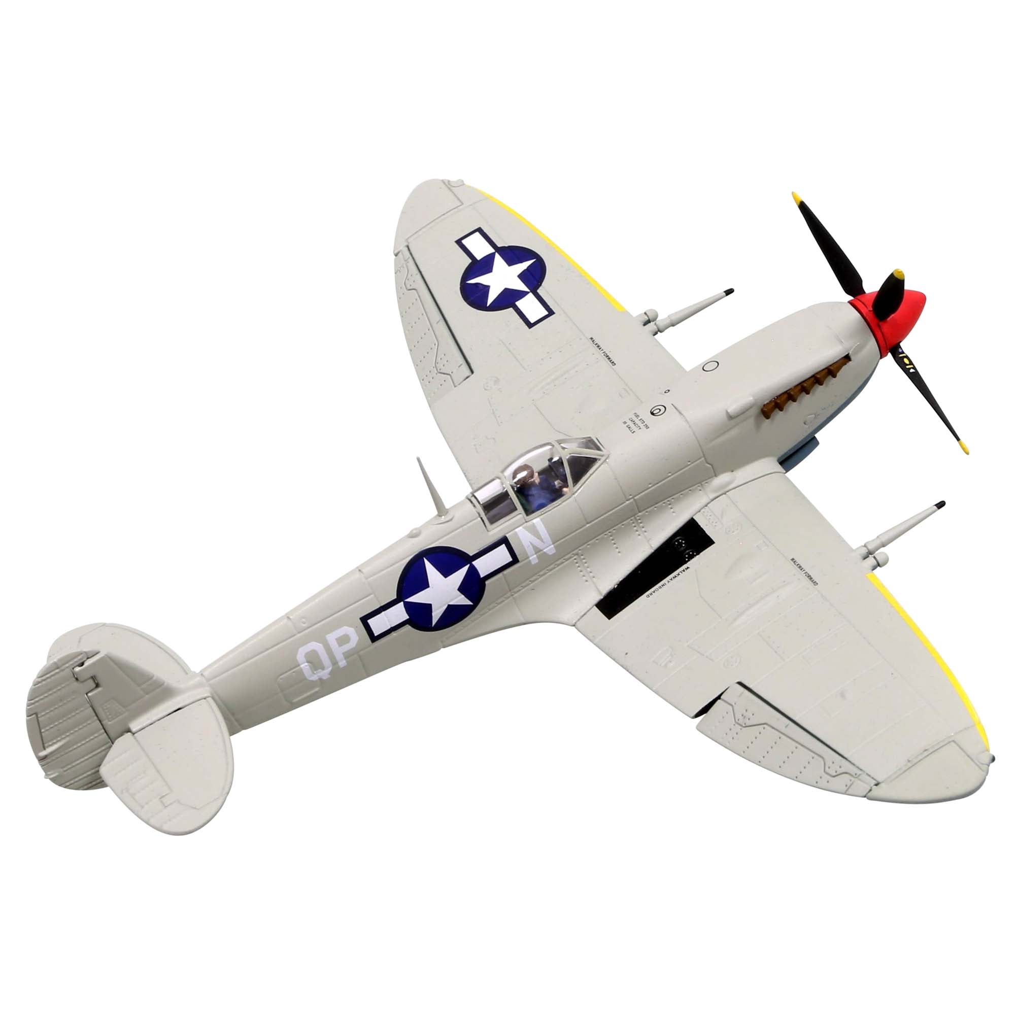 Maquette avion USAAF Spitfire "LT.OHR" - métal 1/72e