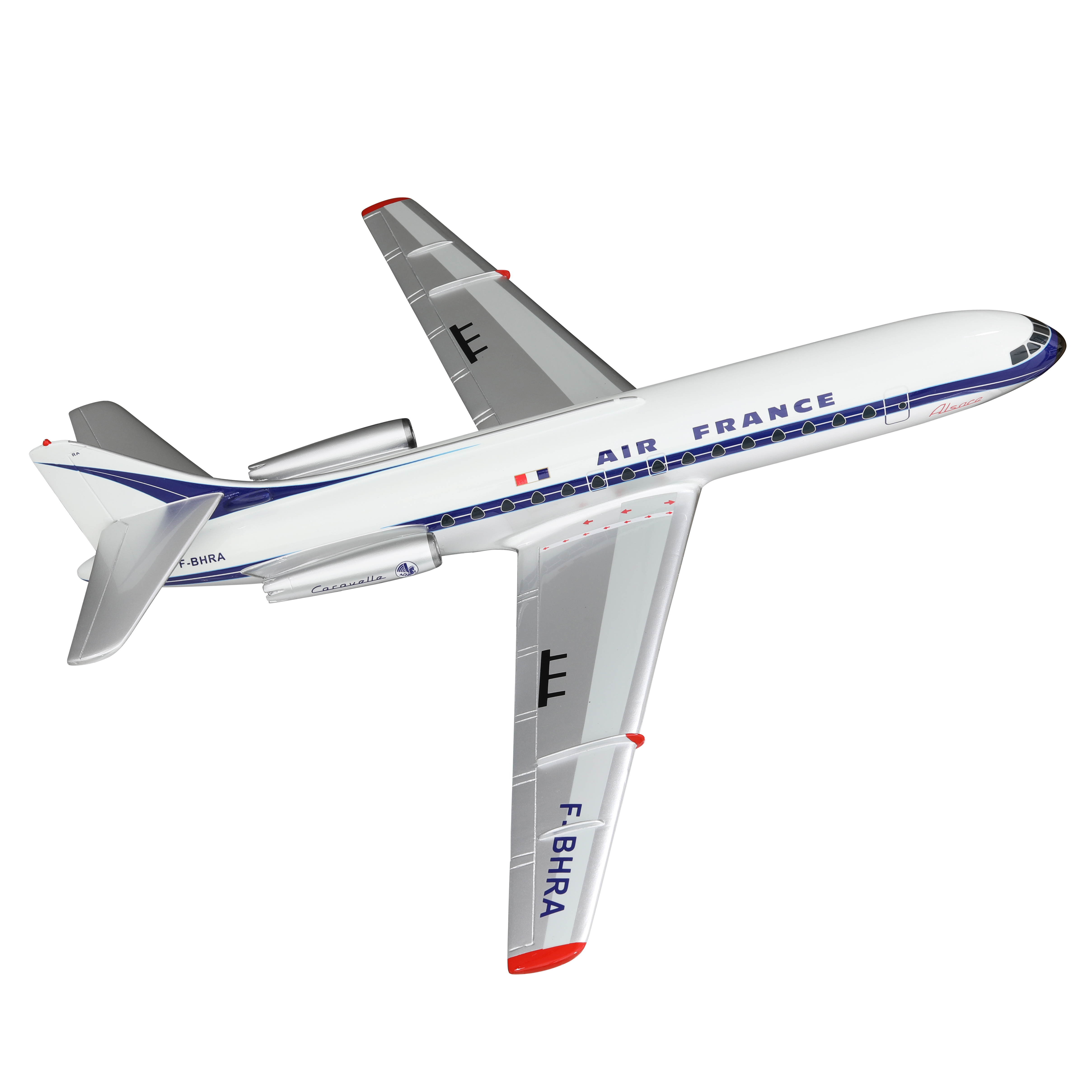 Maquette Sud Aviation Caravelle, résine 1/72