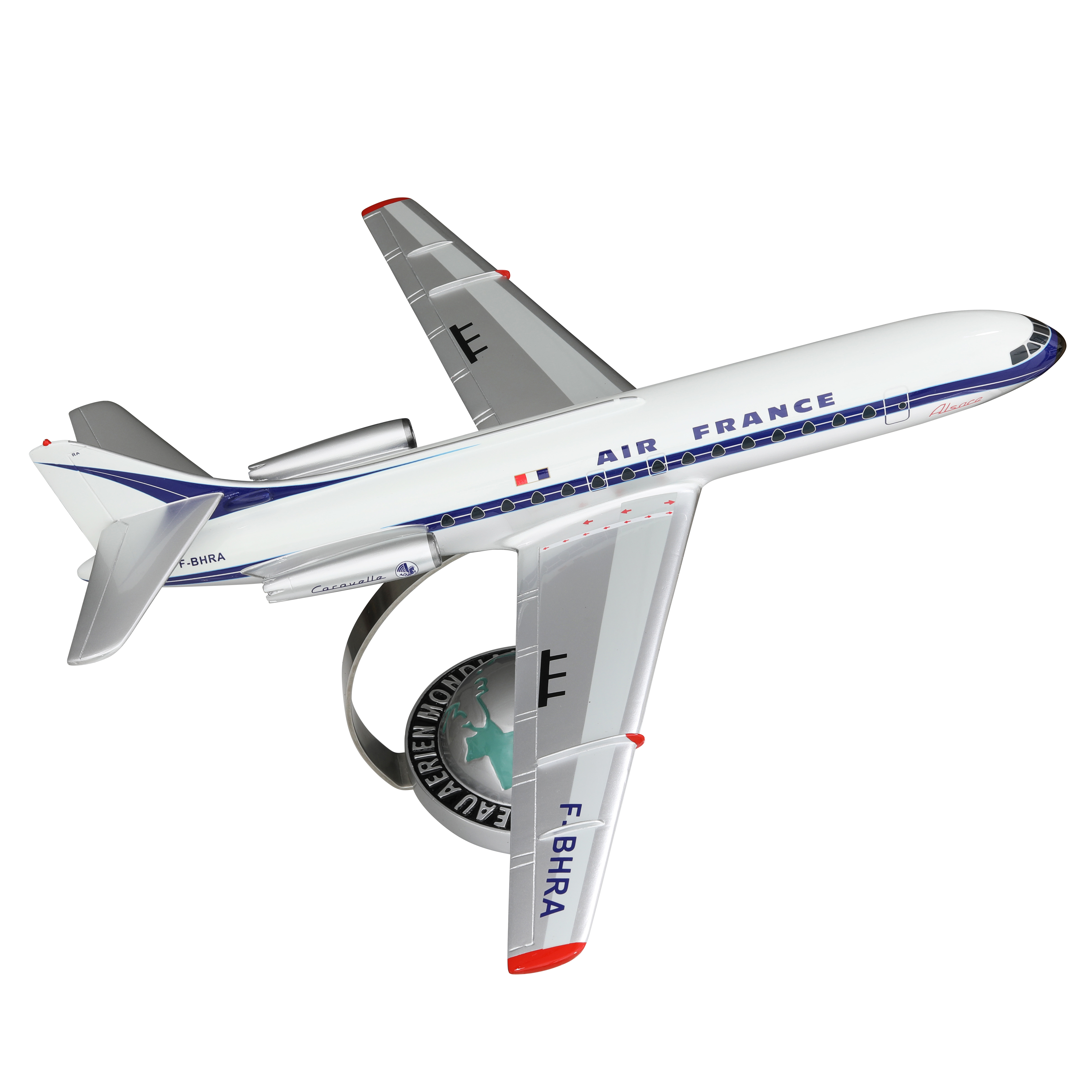 Maquette Sud Aviation Caravelle, résine 1/72