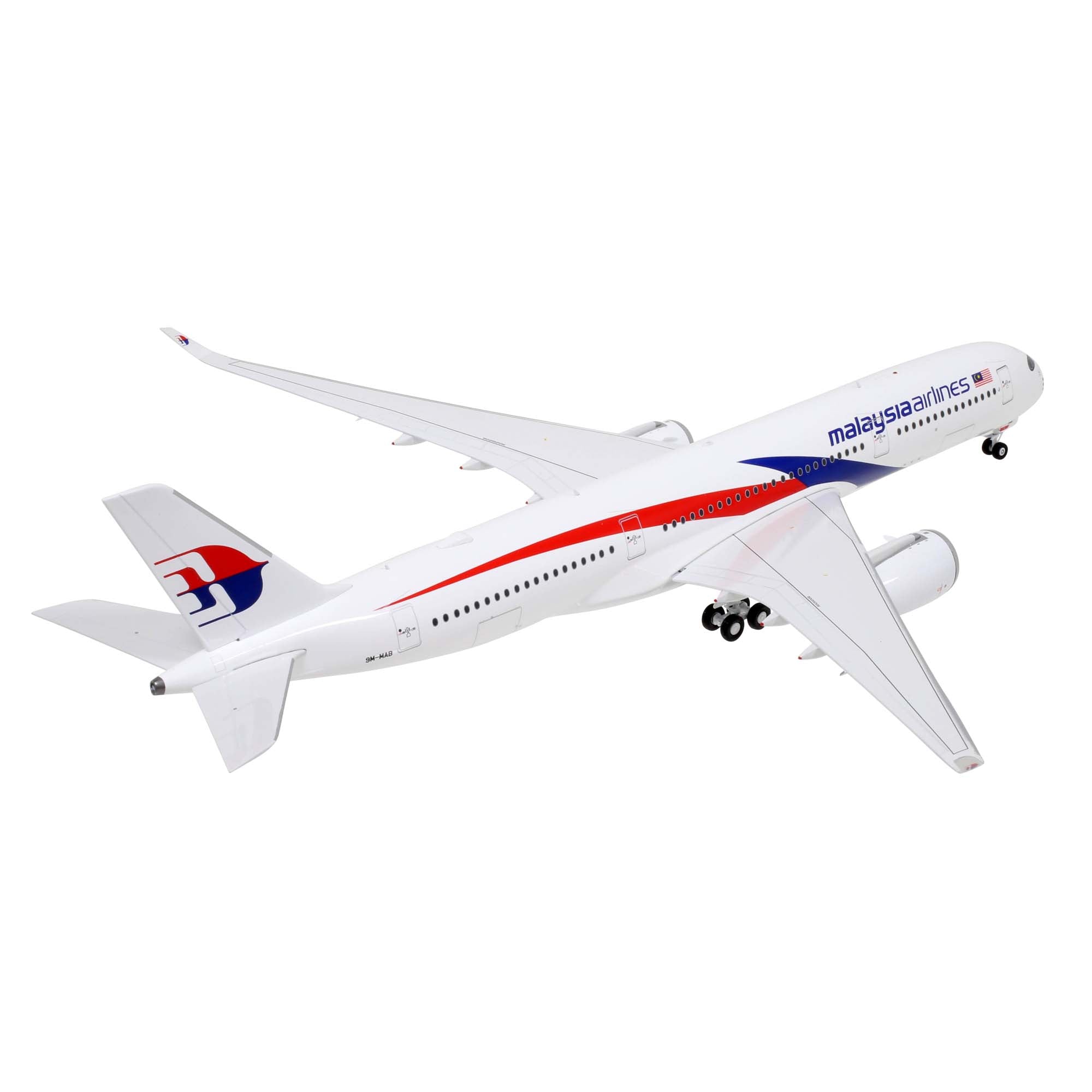 Malaysia Airlines A350-900 9M-MAB aircraft model - metal 1/200