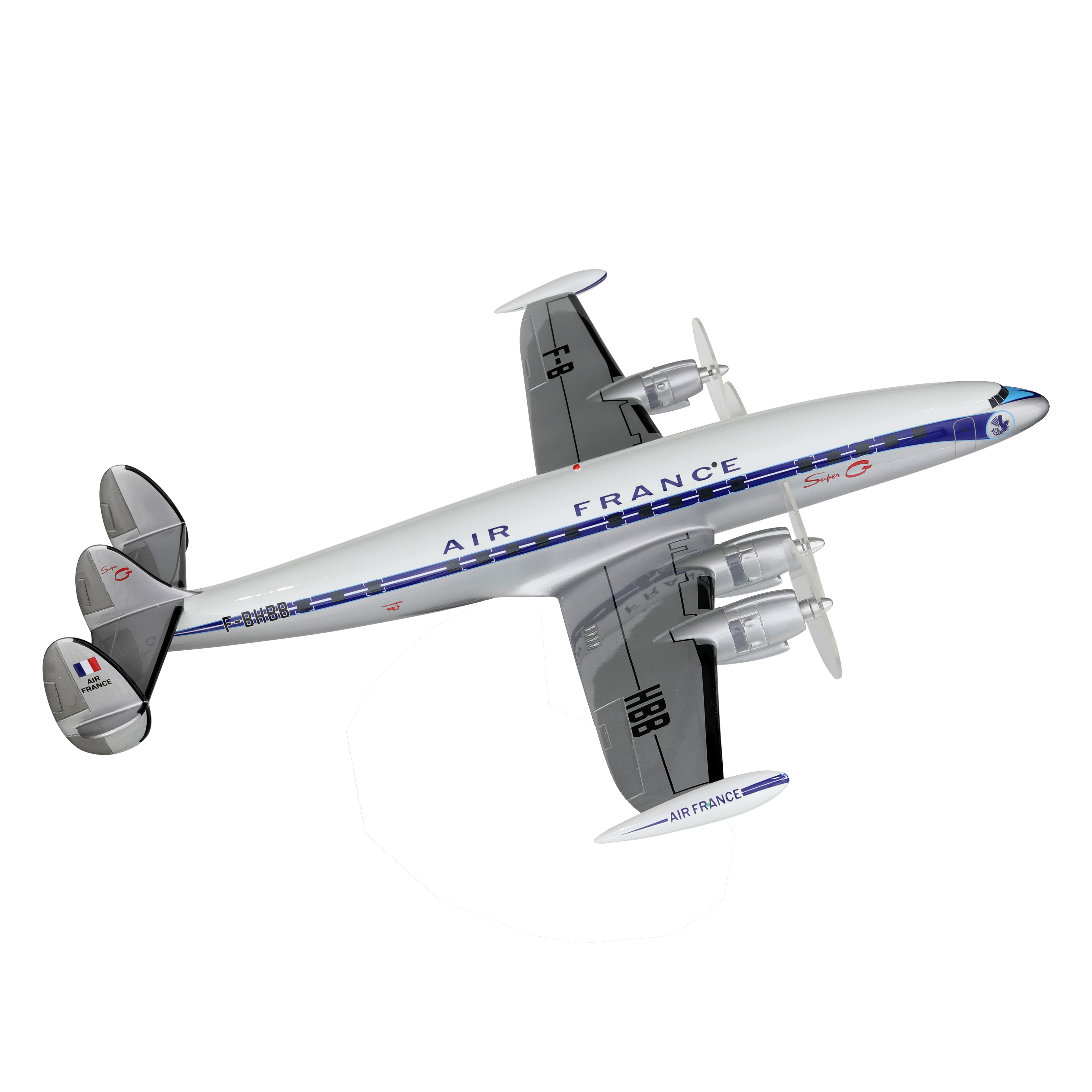 Maquette Lockheed Super Constellation, résine 1/72