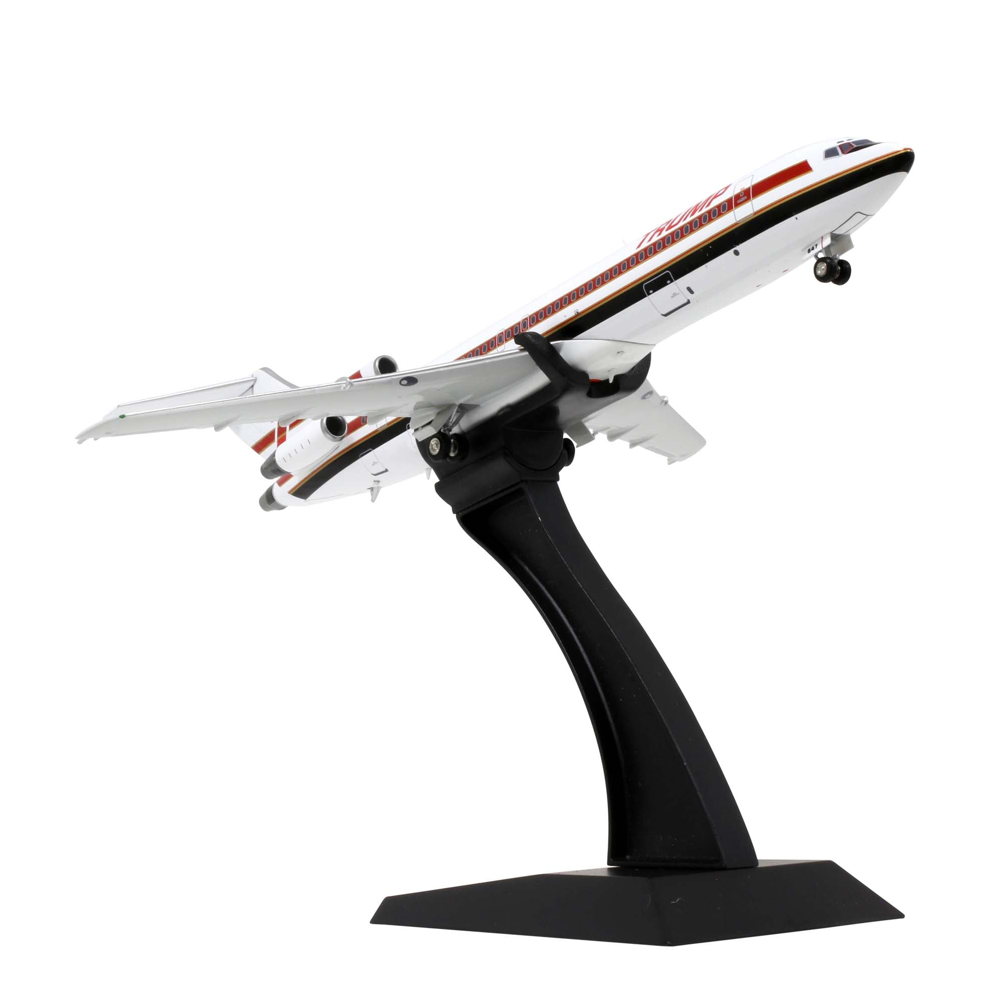Maquette avion B727-200 Trump N918TS - métal 1/200e