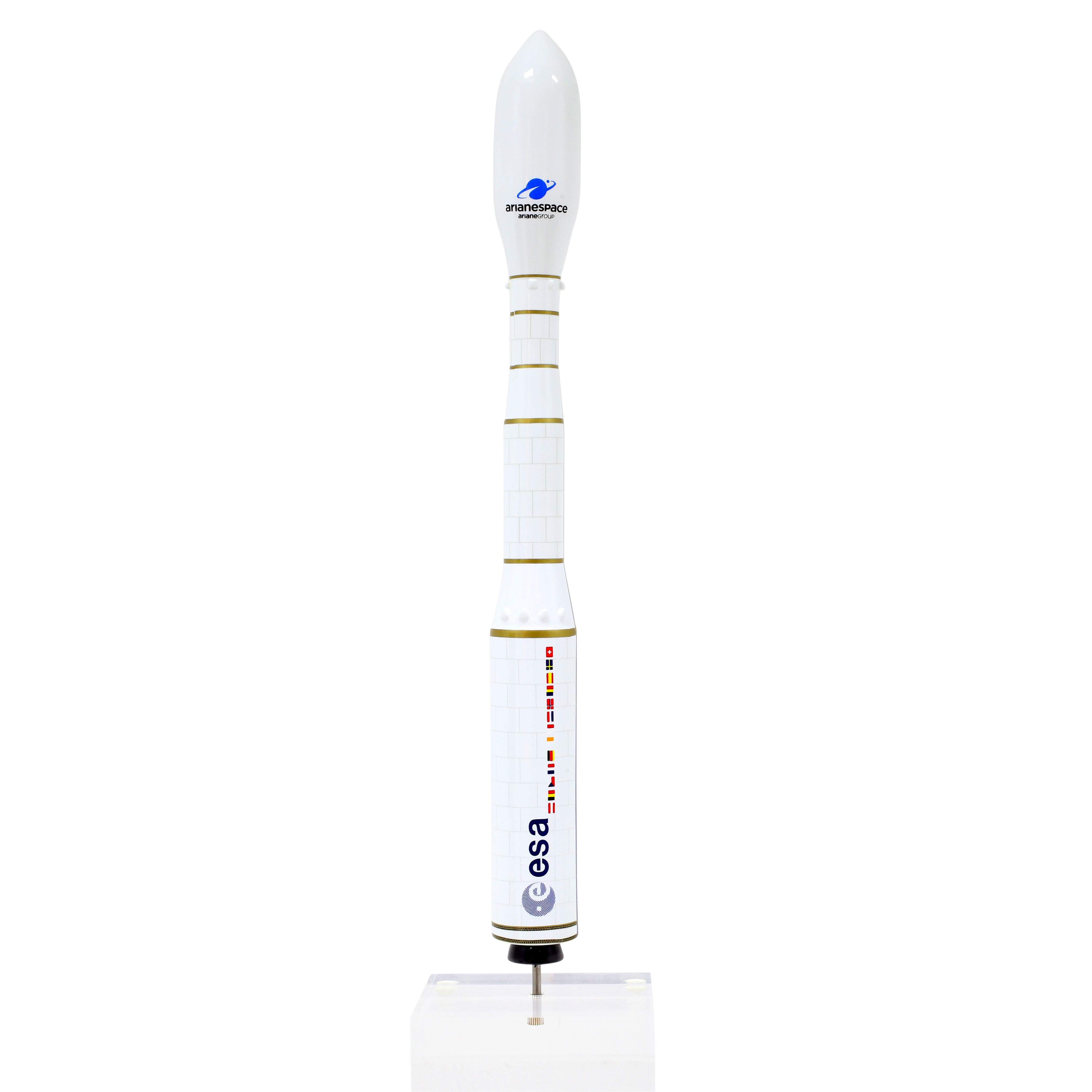 Maquette Fusée Vega C, résine 1/100e