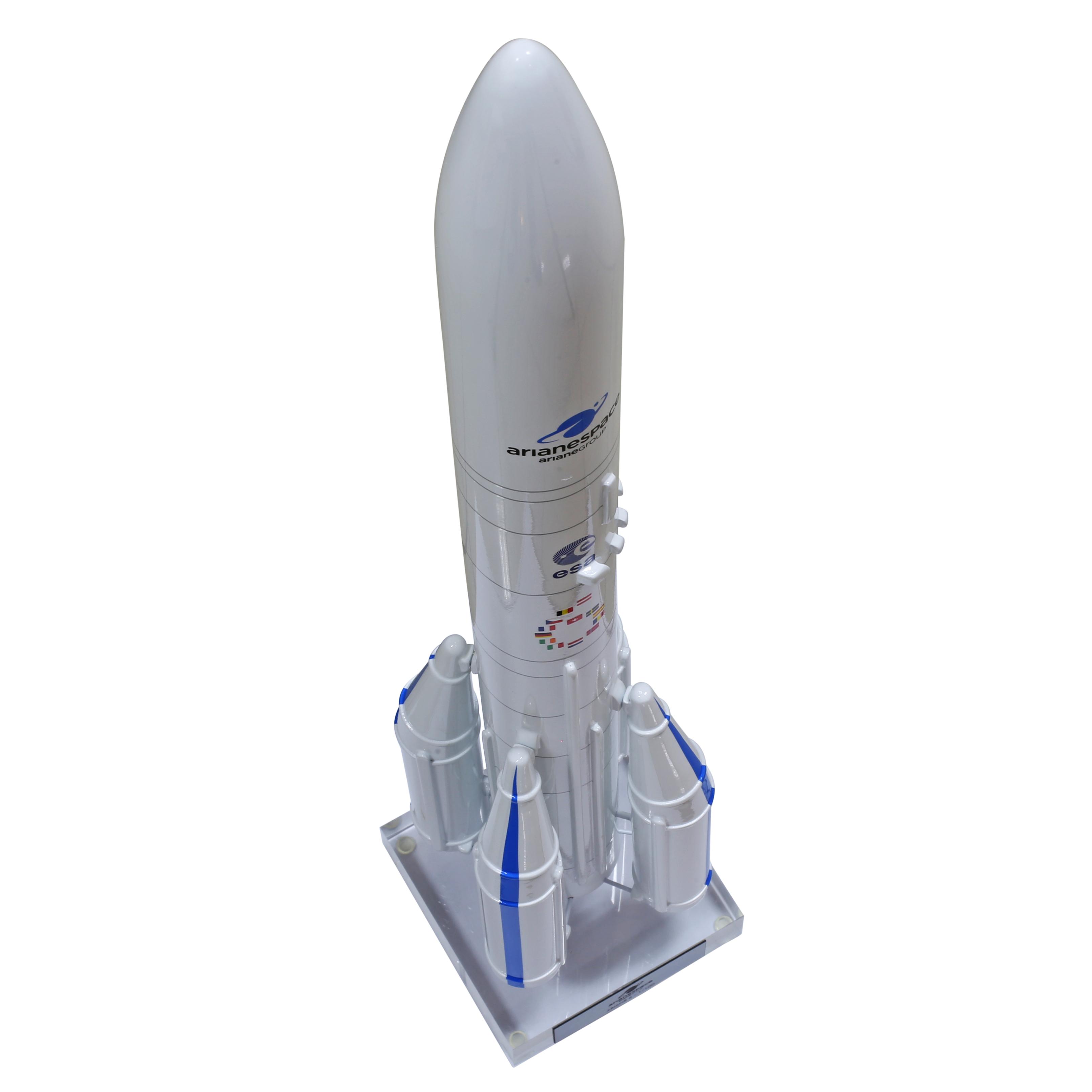 Maquette Fusée Ariane 6, résine 1/100e