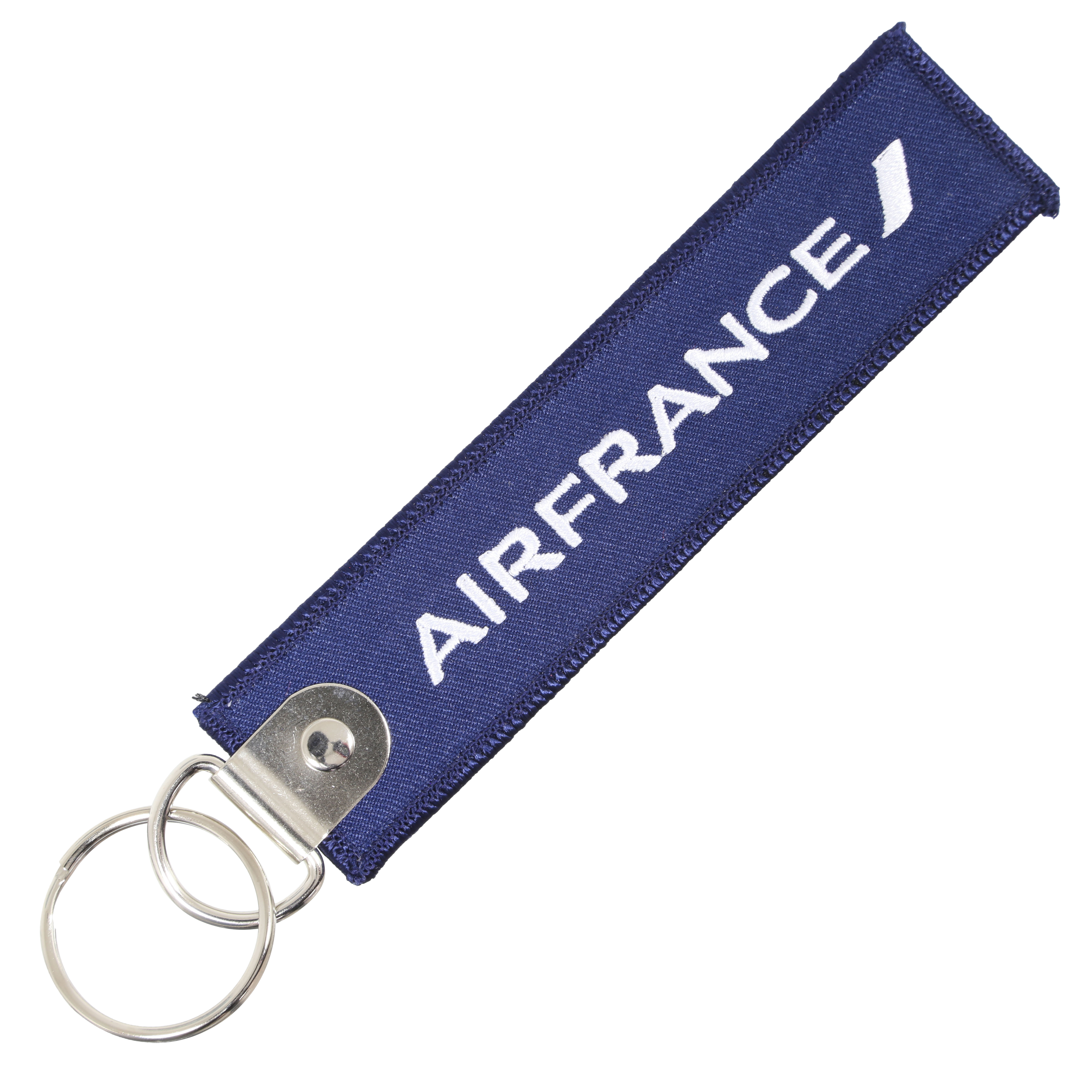 Porte-clés REMOVE BEFORE FLIGHT® Air France bleu