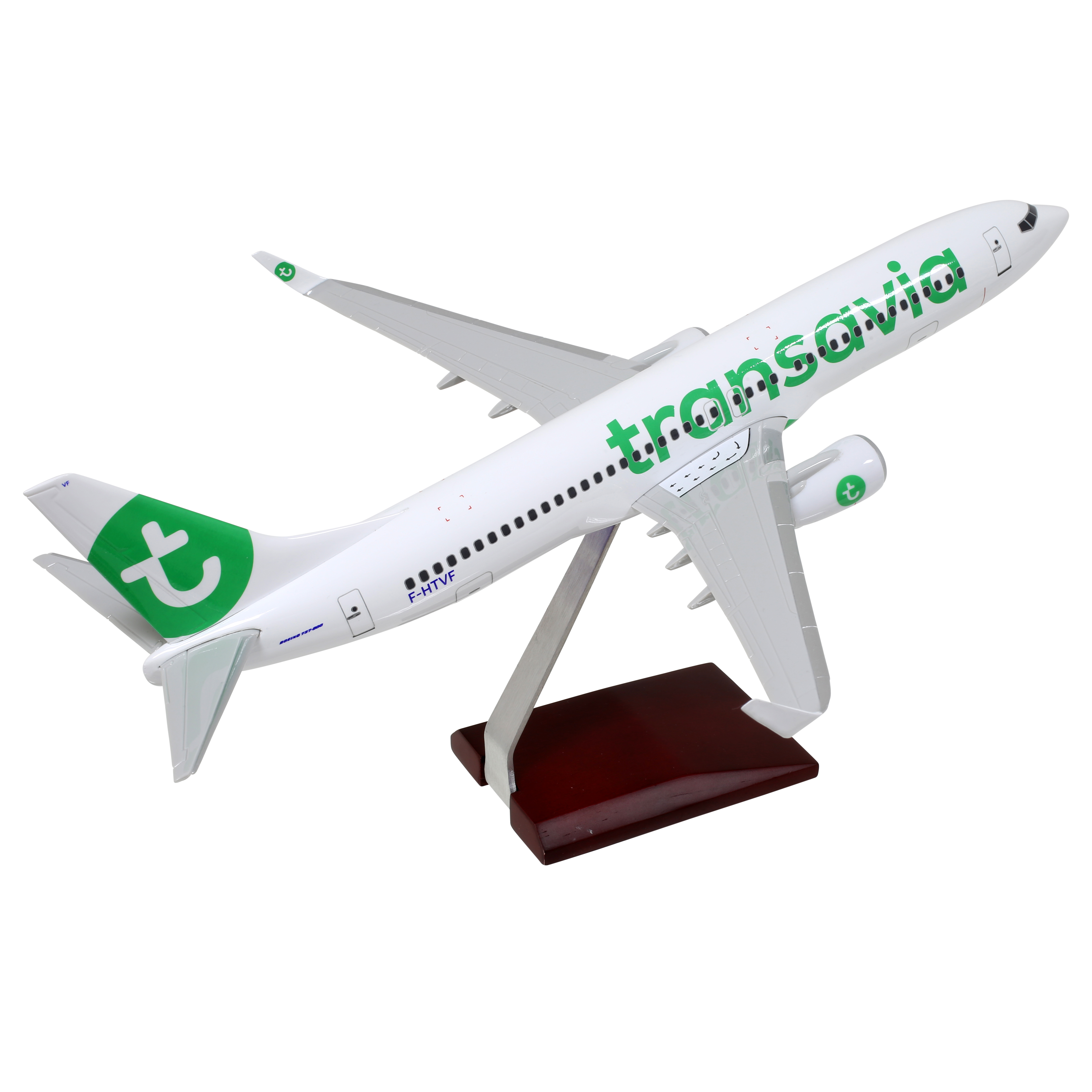 Maquette avion B737-800 Transavia - résine 1/100