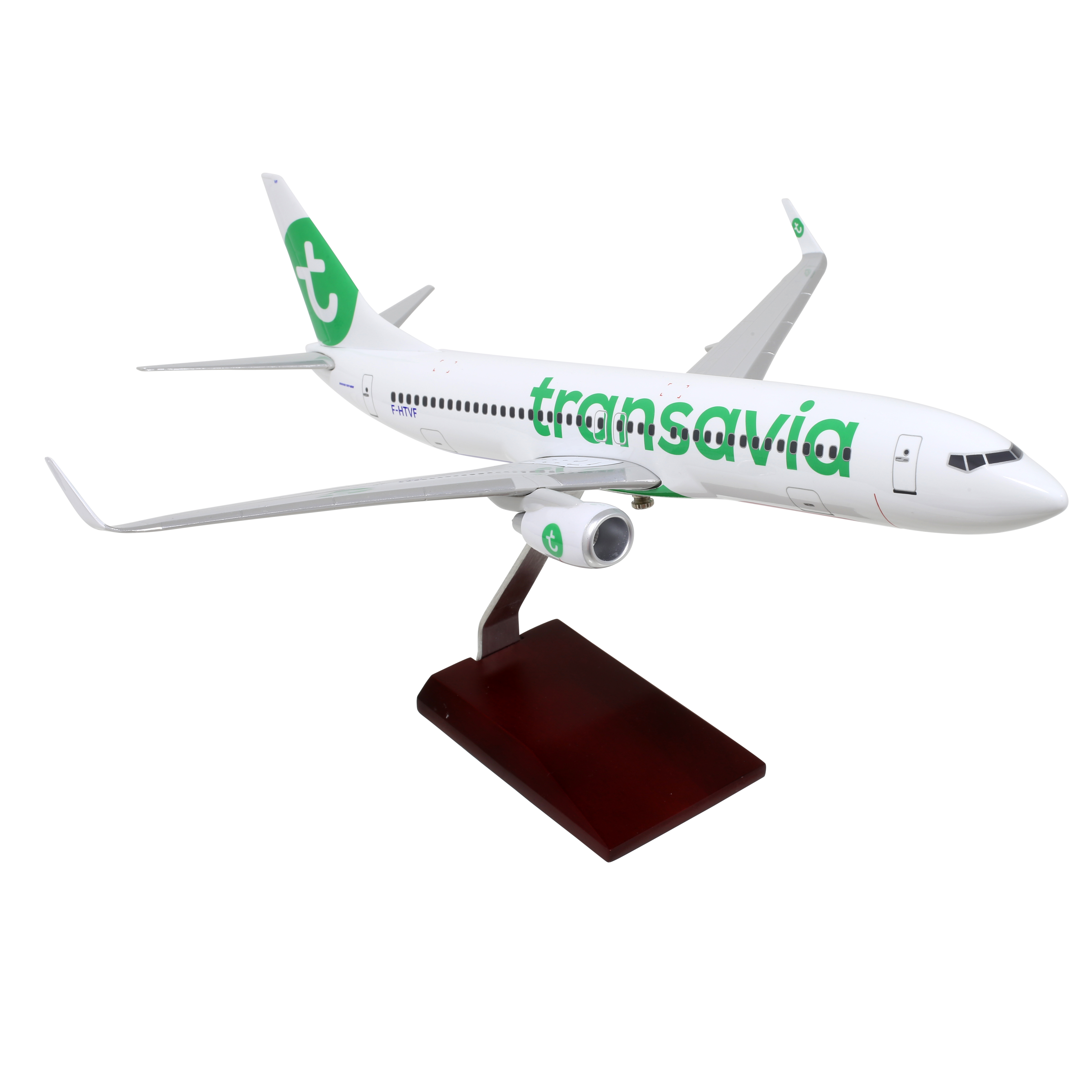 Maquette avion B737-800 Transavia - résine 1/100