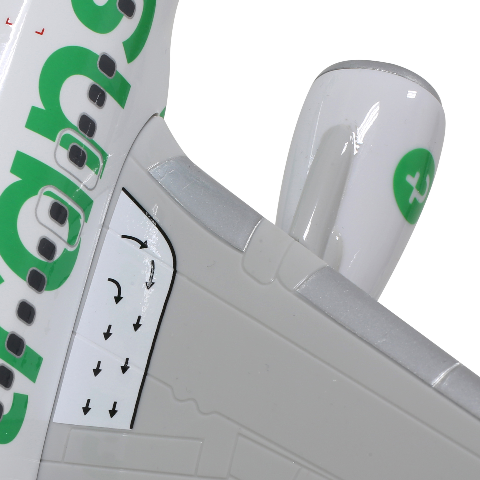 Maquette avion B737-800 Transavia - résine 1/100