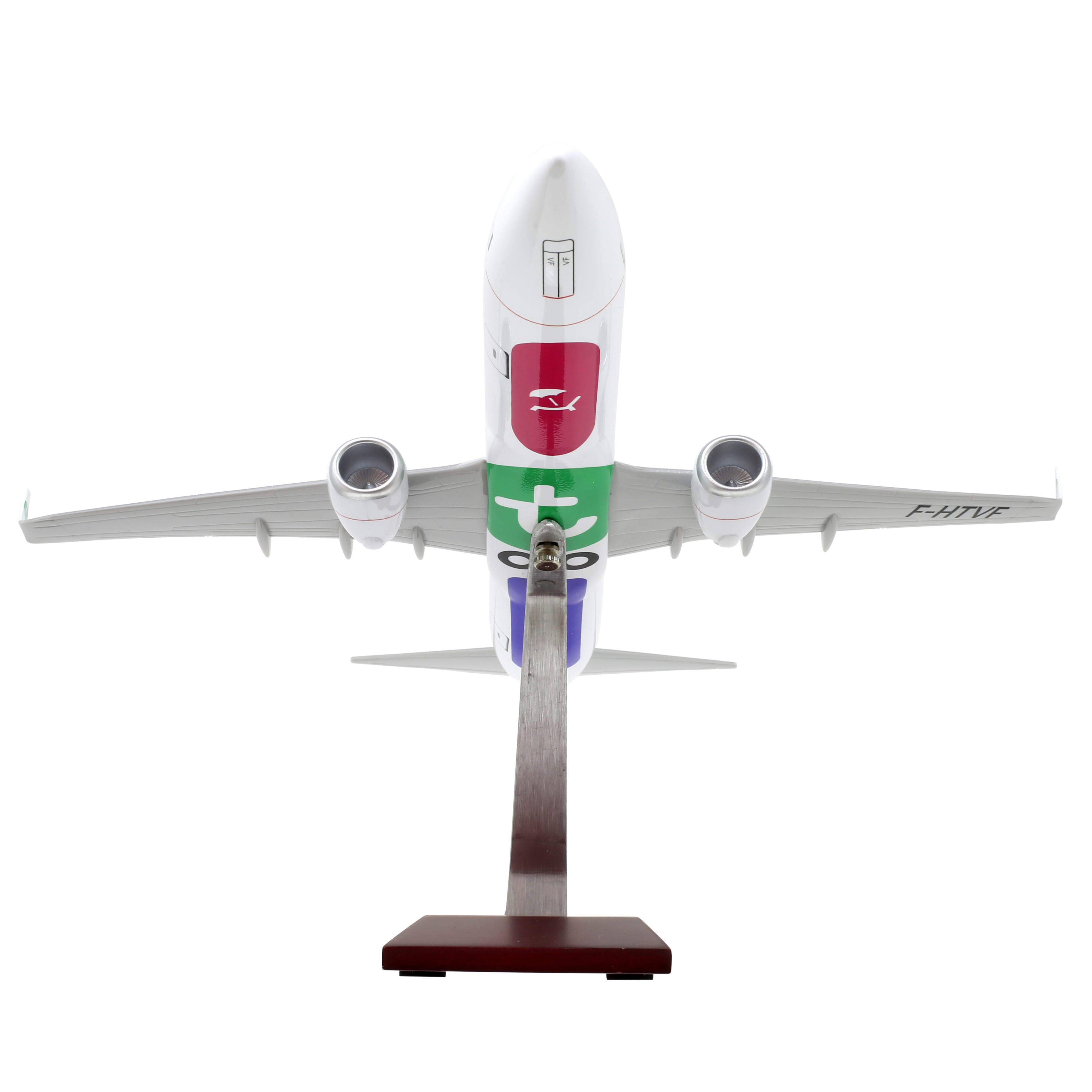Maquette avion B737-800 Transavia - résine 1/100