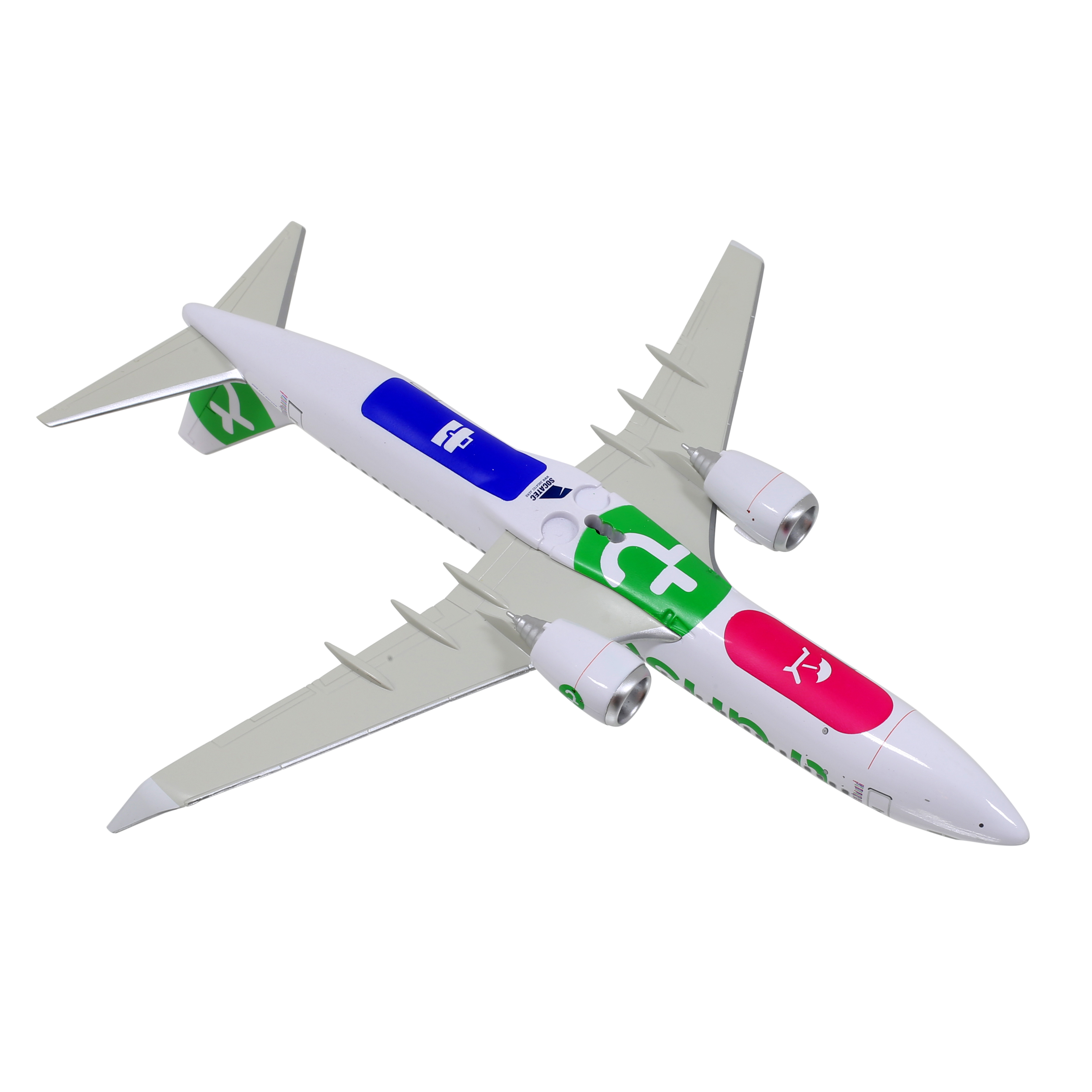 Maquette avion B737-800 Transavia - Plastique 1/200