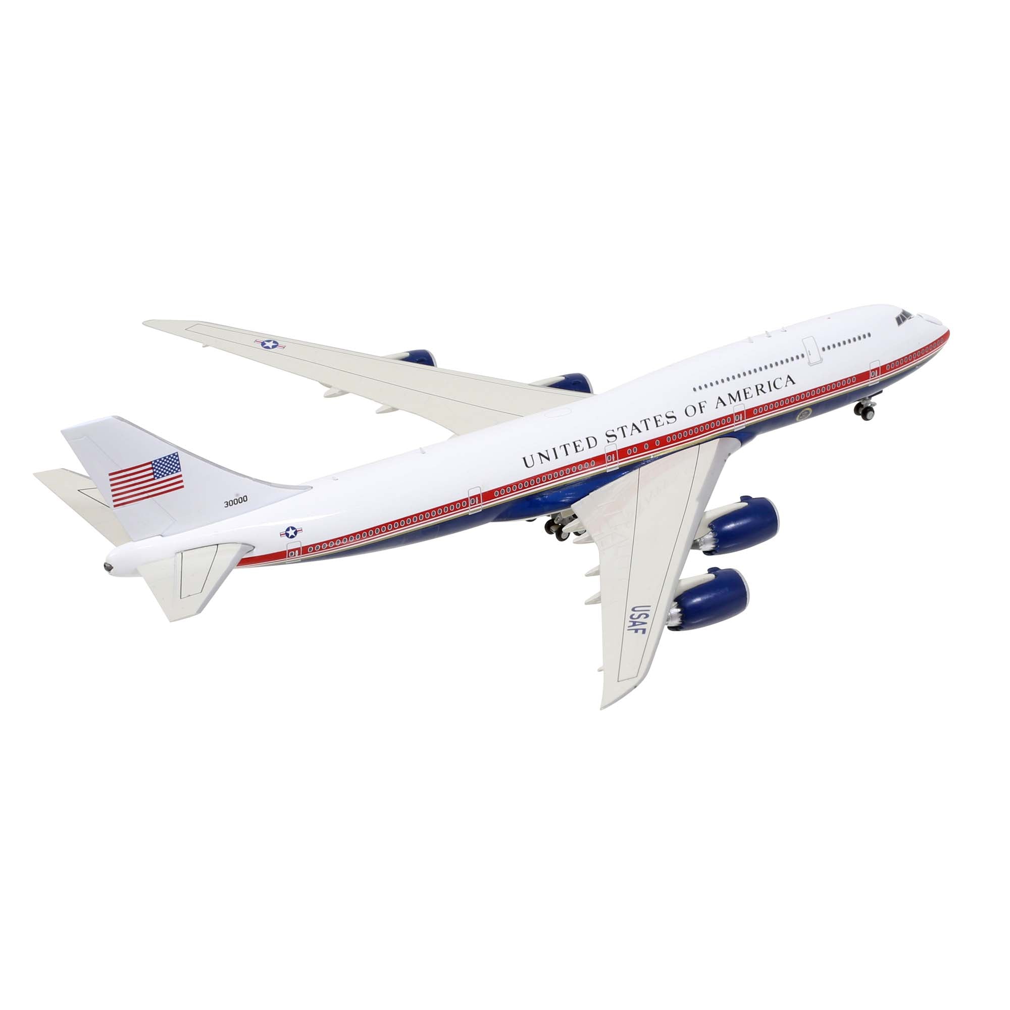 Maquette avion VC-25B Air Force One 30000 - métal 1/400e