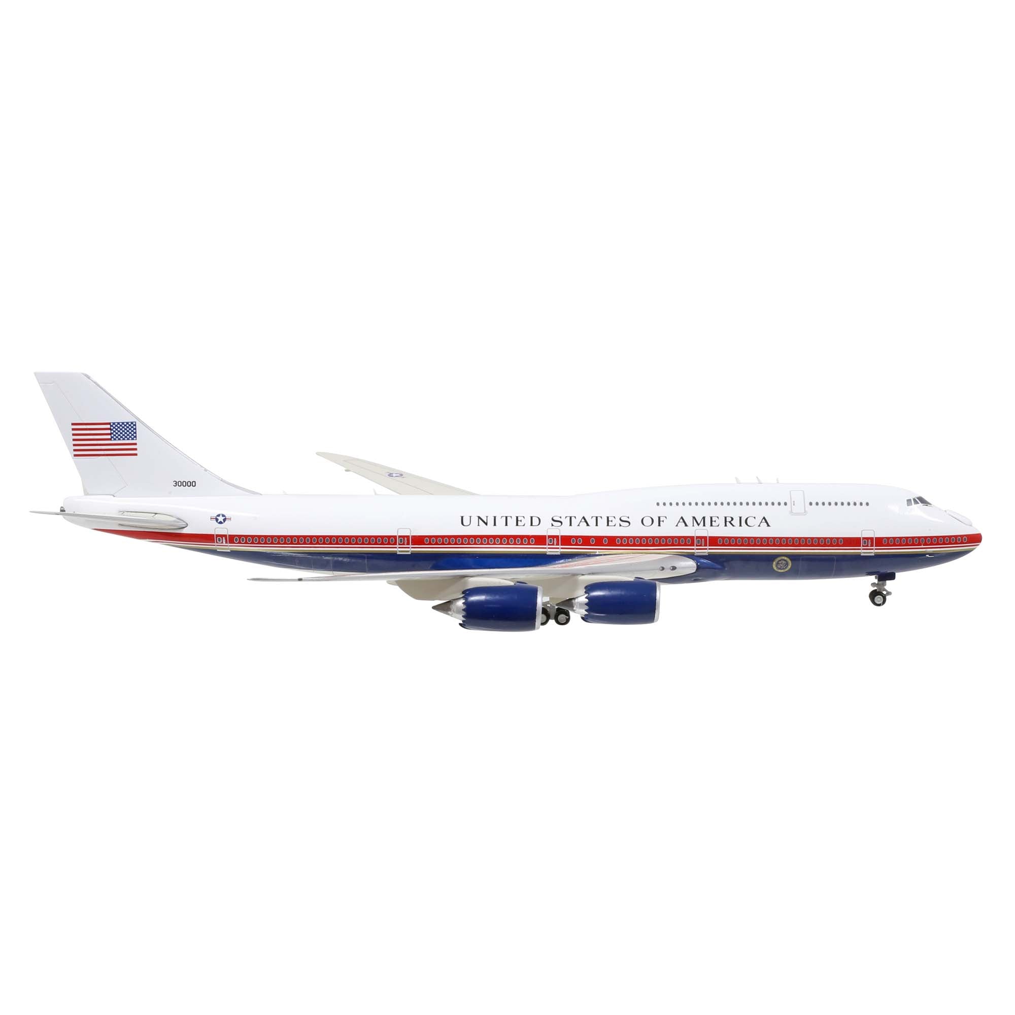 Maquette avion VC-25B Air Force One 30000 - métal 1/400e