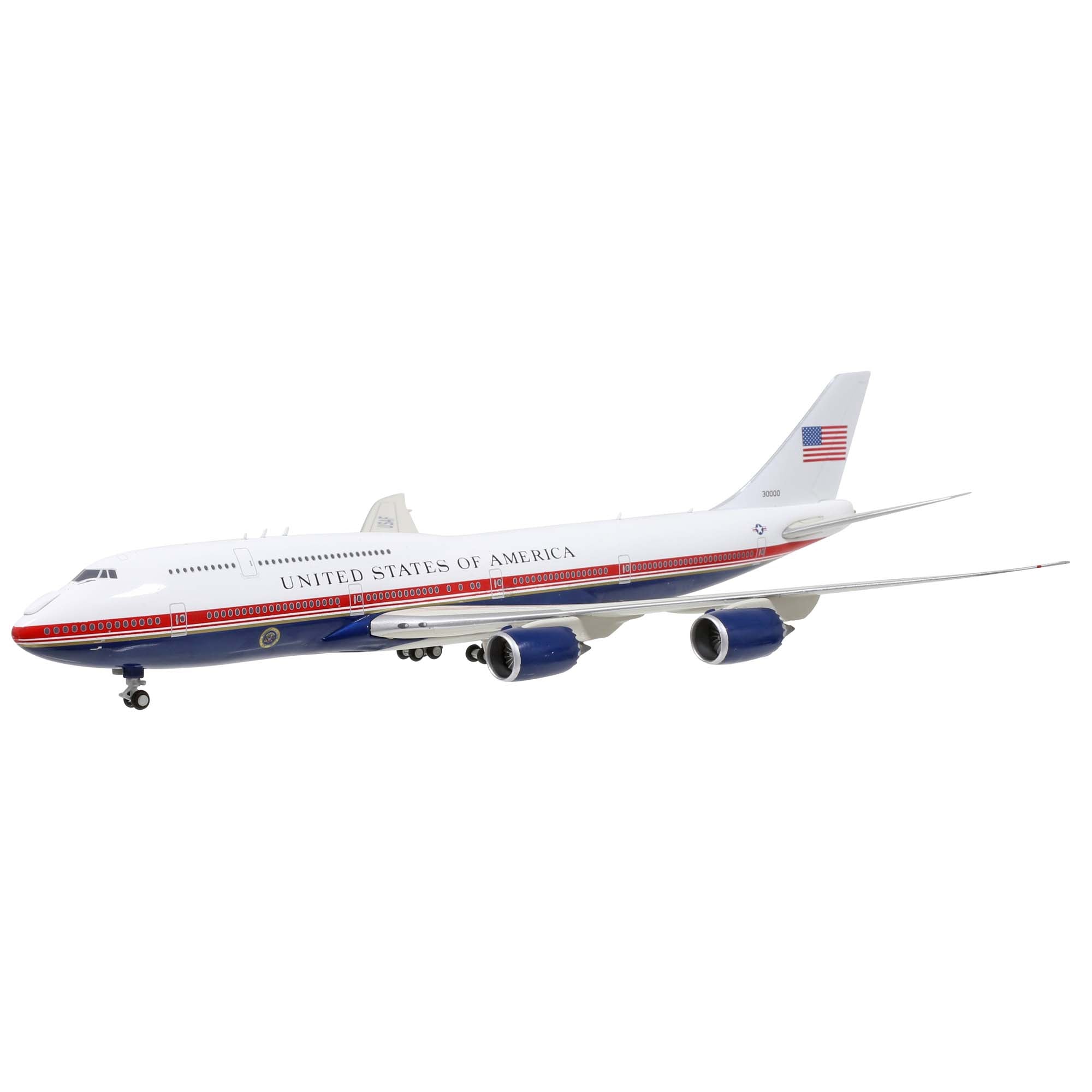 Maquette avion VC-25B Air Force One 30000 - métal 1/400e
