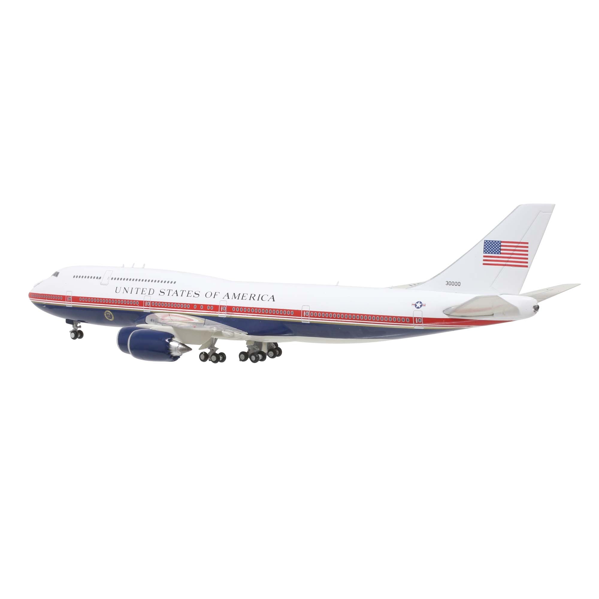 Maquette avion VC-25B Air Force One 30000 - métal 1/400e