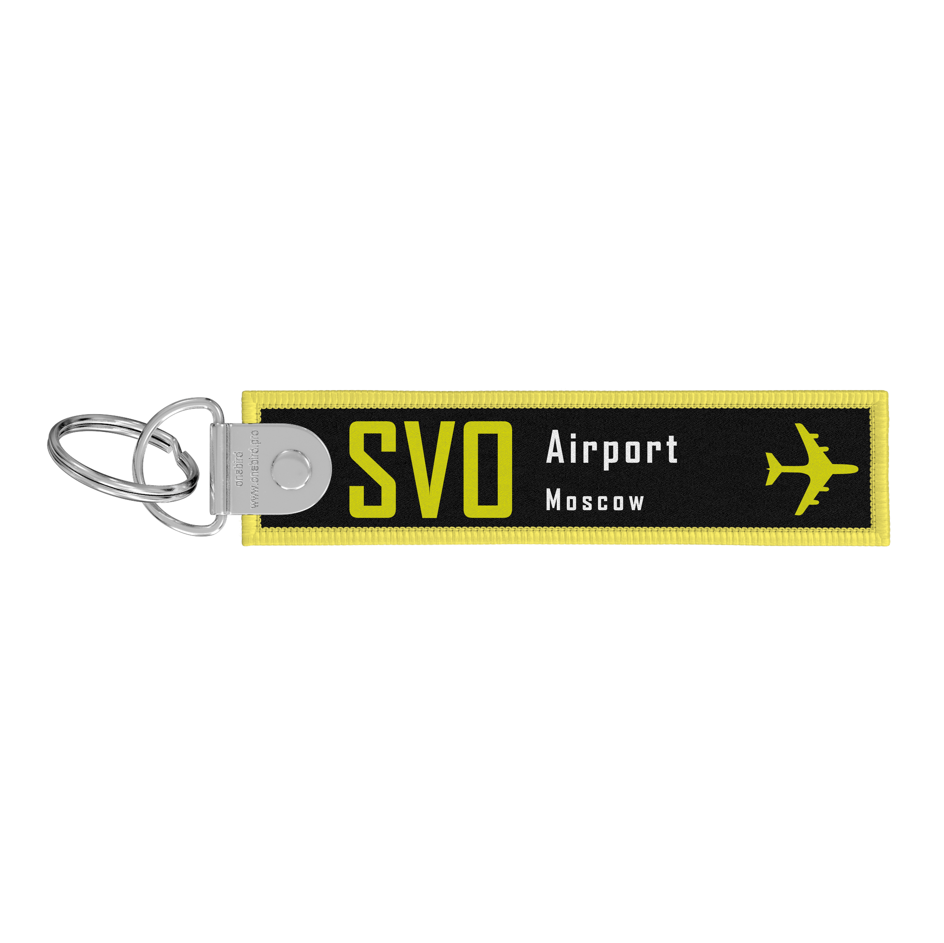 Porte-clés flamme - Remove before flight - Airport code IATA - SVO - Moscow