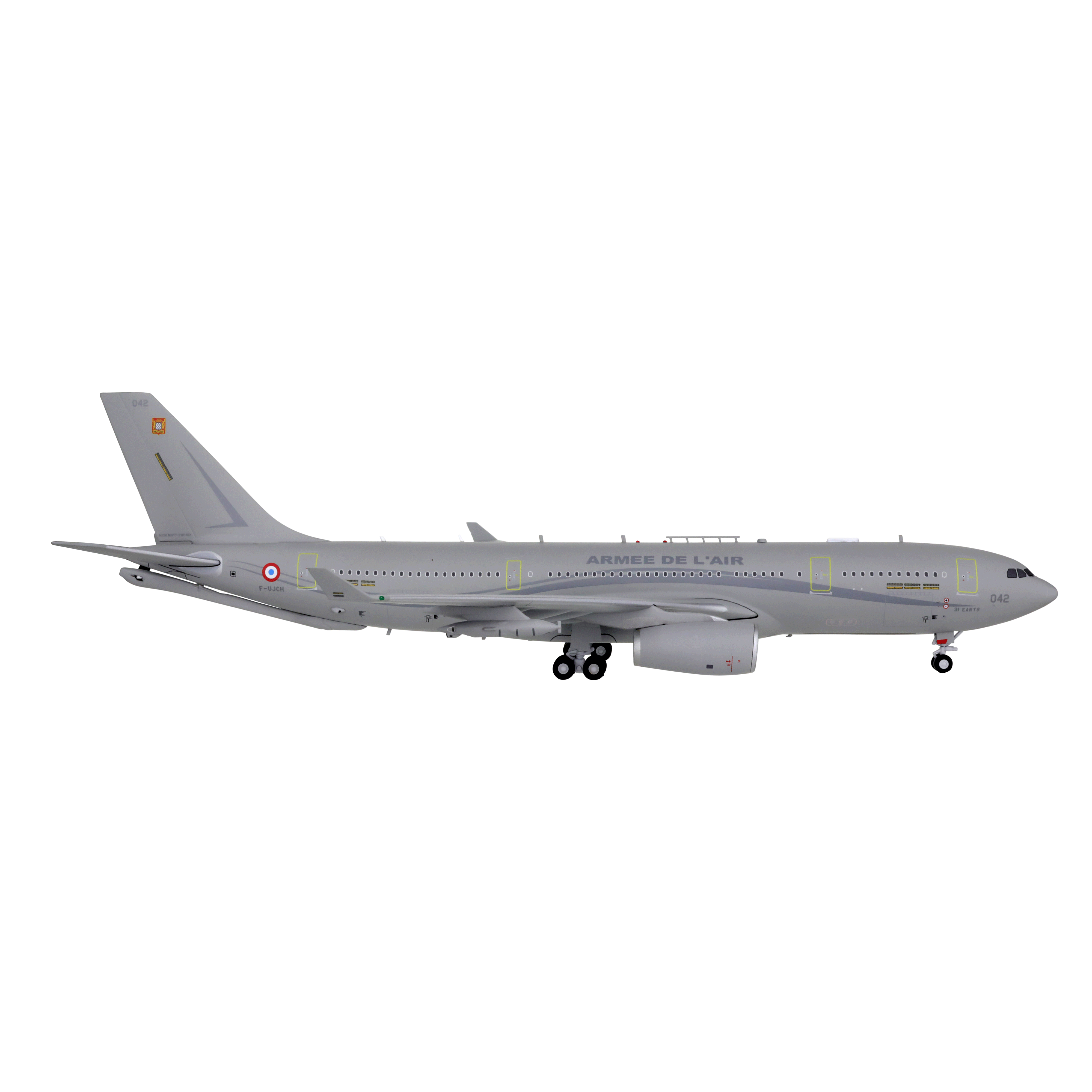 Maquette avion A330 MRTT Armée de l’Air & de l’Espace AAE F-UJCH - métal 1/200e