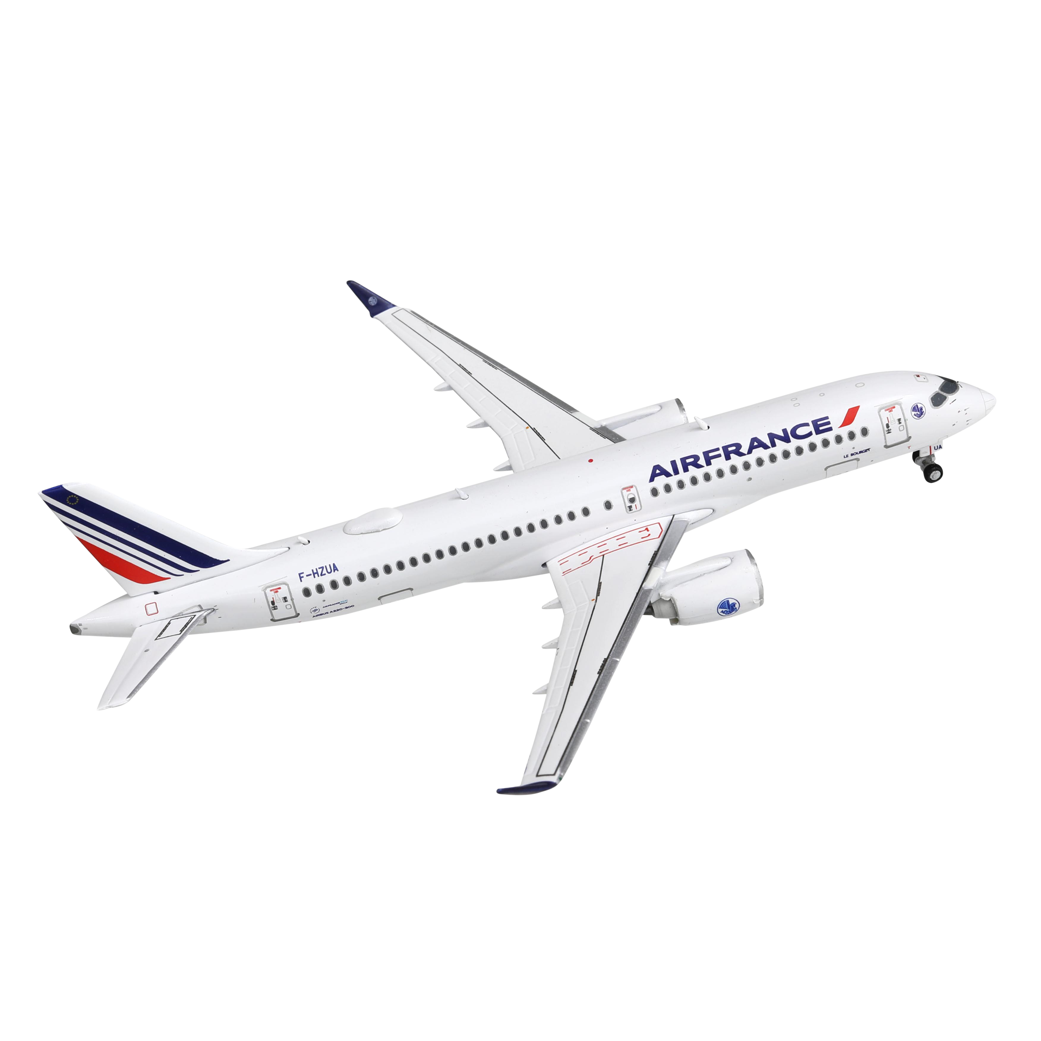 Maquette Airbus A220-300, Métal 1/400
