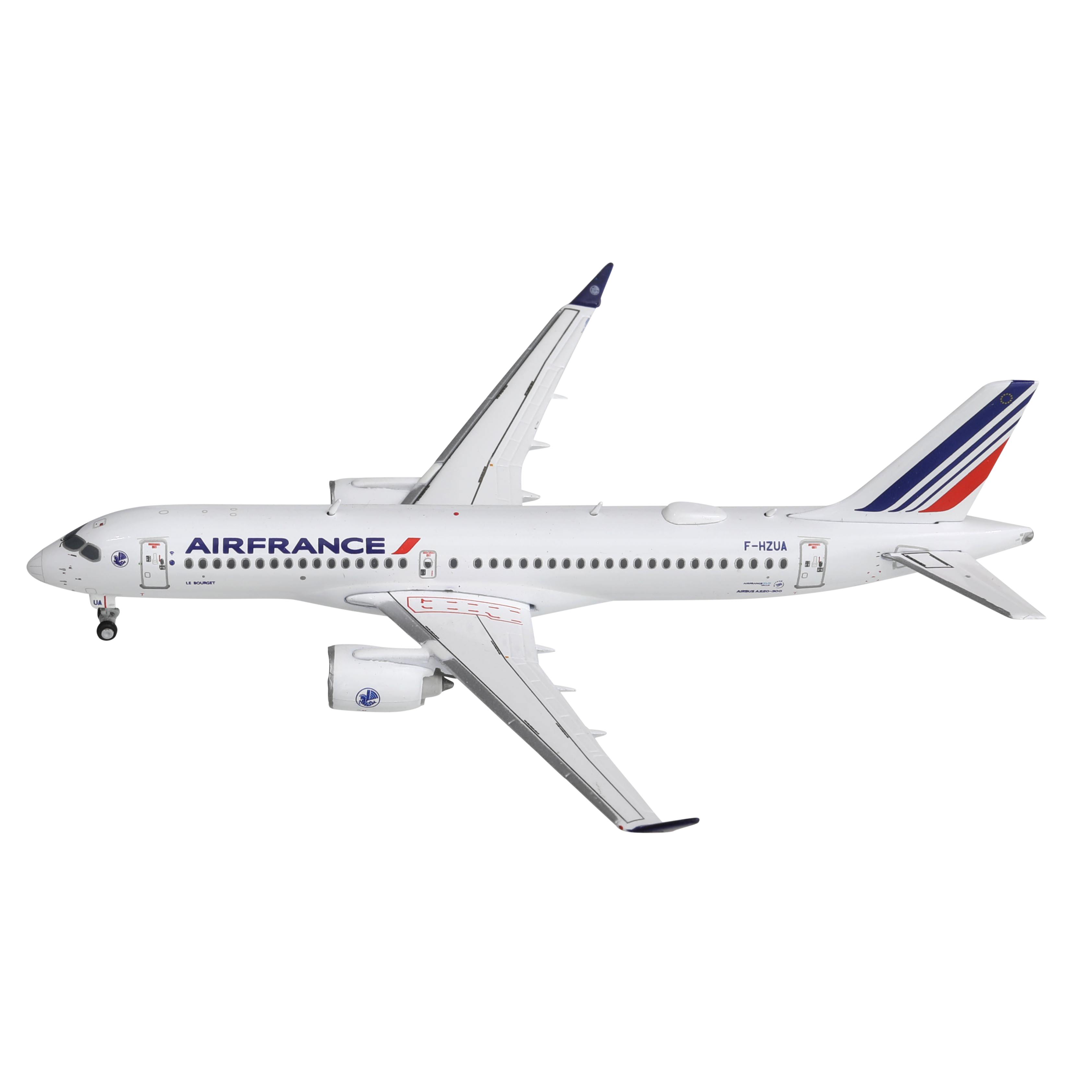 Maquette Airbus A220-300, Métal 1/400