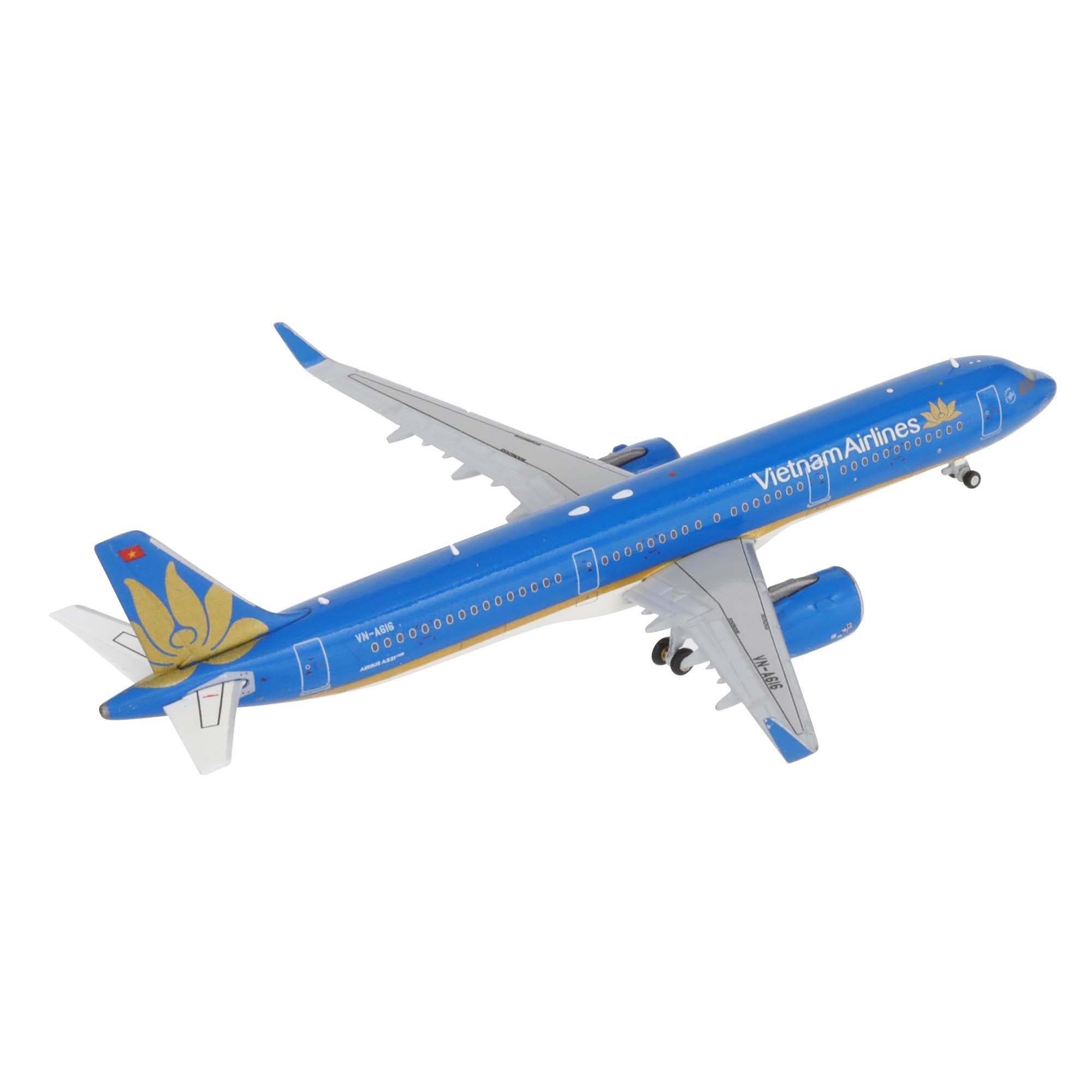Vietnam Airlines VN-A616 A321neo aircraft model - 1/400th scale metal