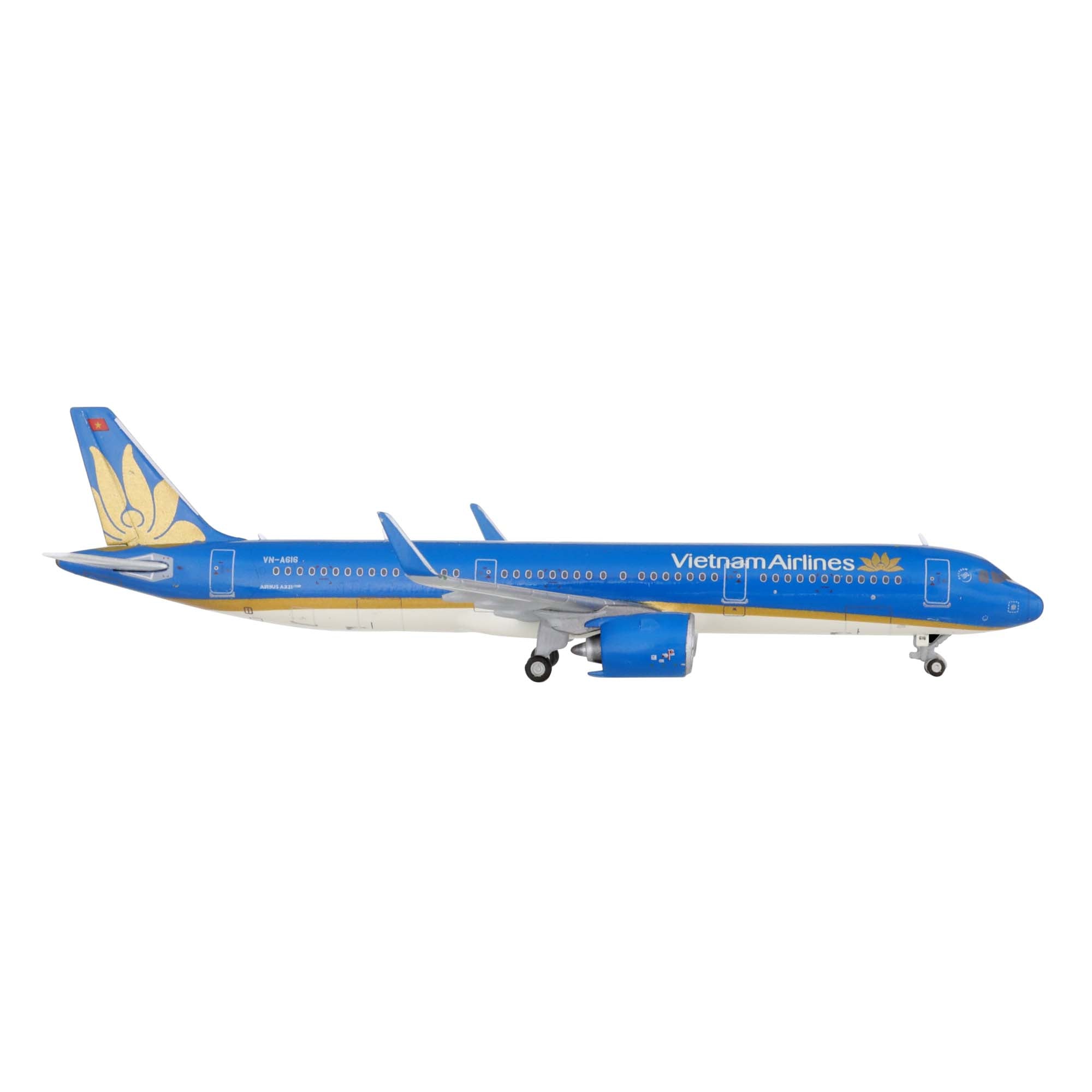 Maquette avion A321neo Vietnam Airlines  VN-A616 - métal 1/400e
