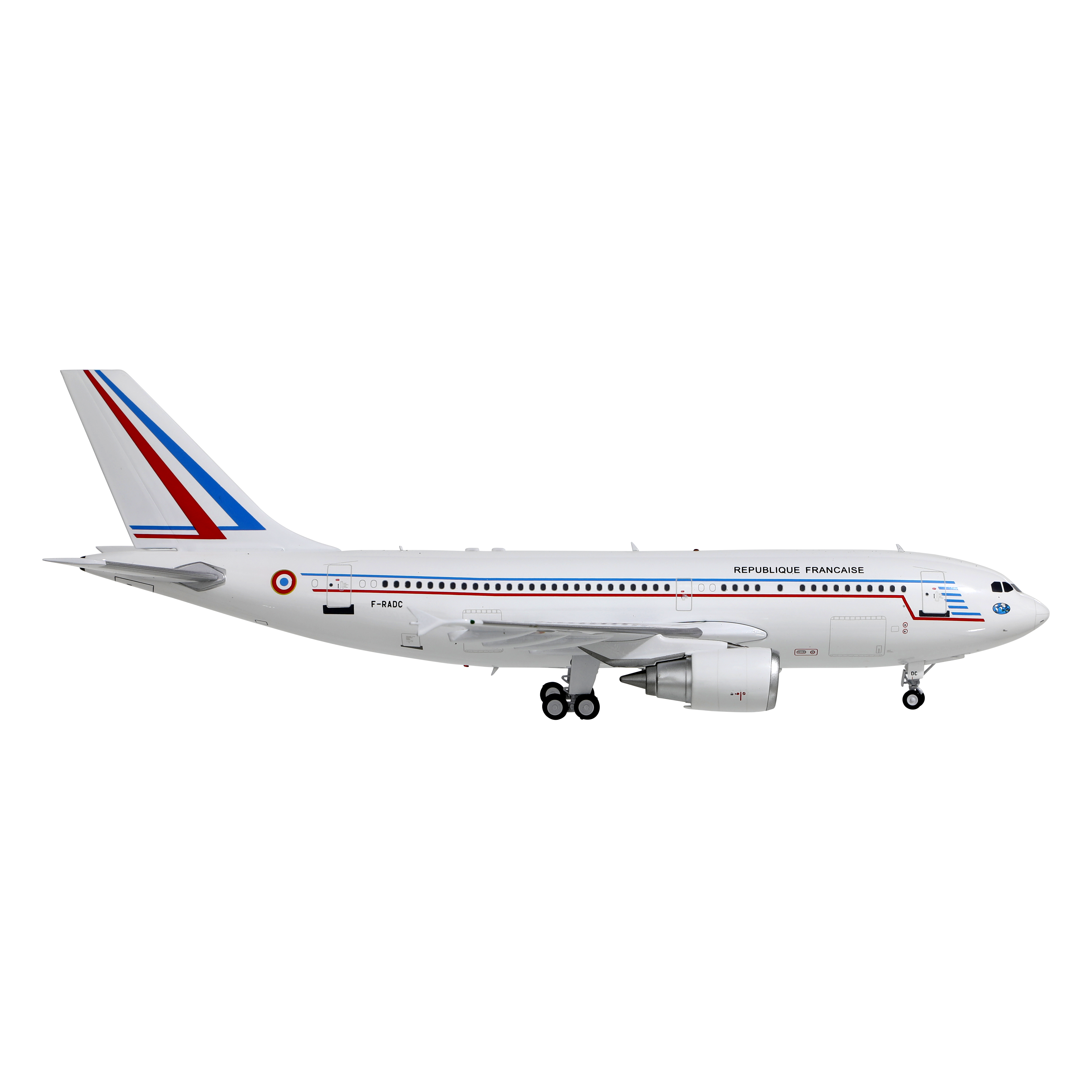 Maquette A310-300 F-RADC République Française, 1/200è métal